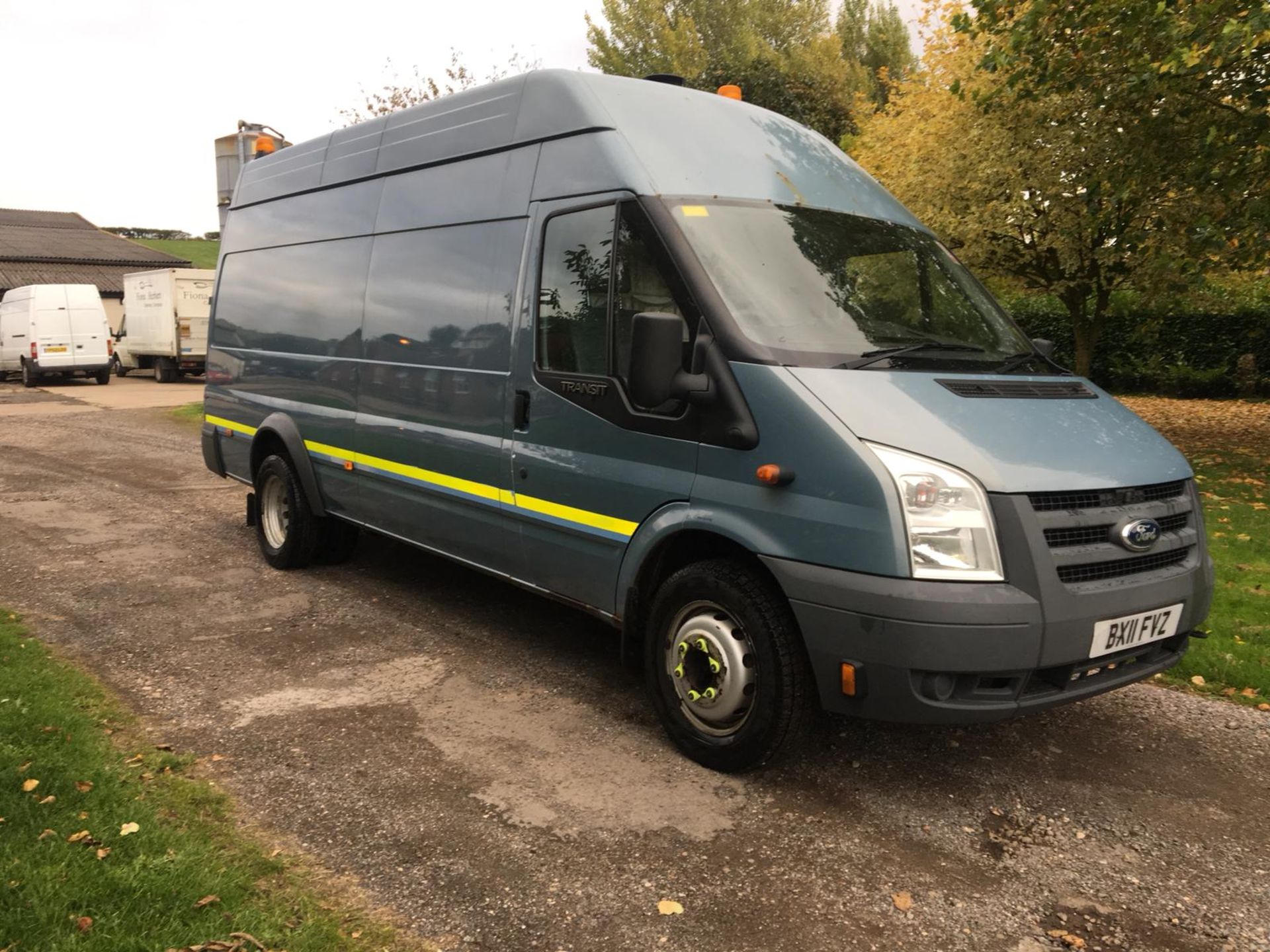 2011/11 REG FORD TRANSIT 115 T460 RWD BLUE DIESEL PANEL VAN, SHOWING 0 FORMER KEEPERS *NO VAT*