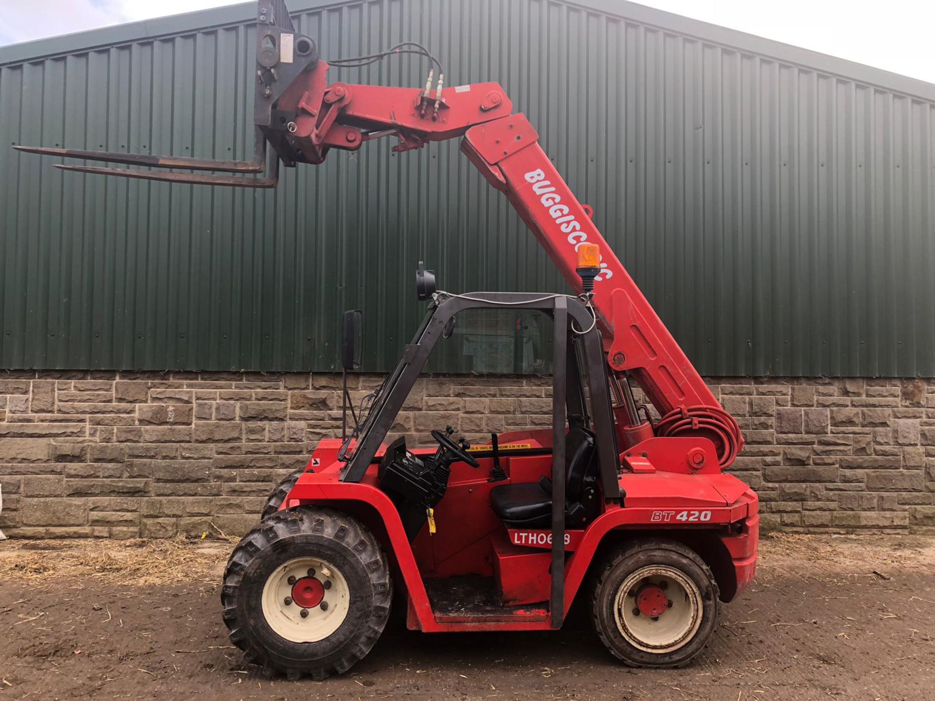 1996 MANITOU BT420 SERIES 2 TELESCOPIC FORKLIFT 4M BOOM *PLUS VAT* - Image 5 of 19