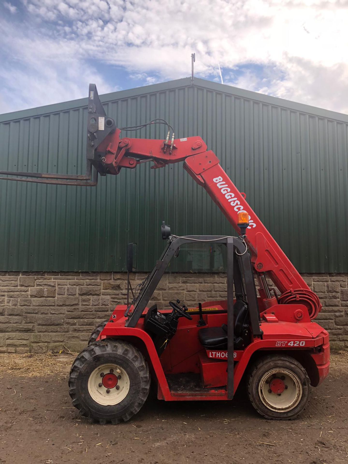 1996 MANITOU BT420 SERIES 2 TELESCOPIC FORKLIFT 4M BOOM *PLUS VAT* - Image 4 of 19