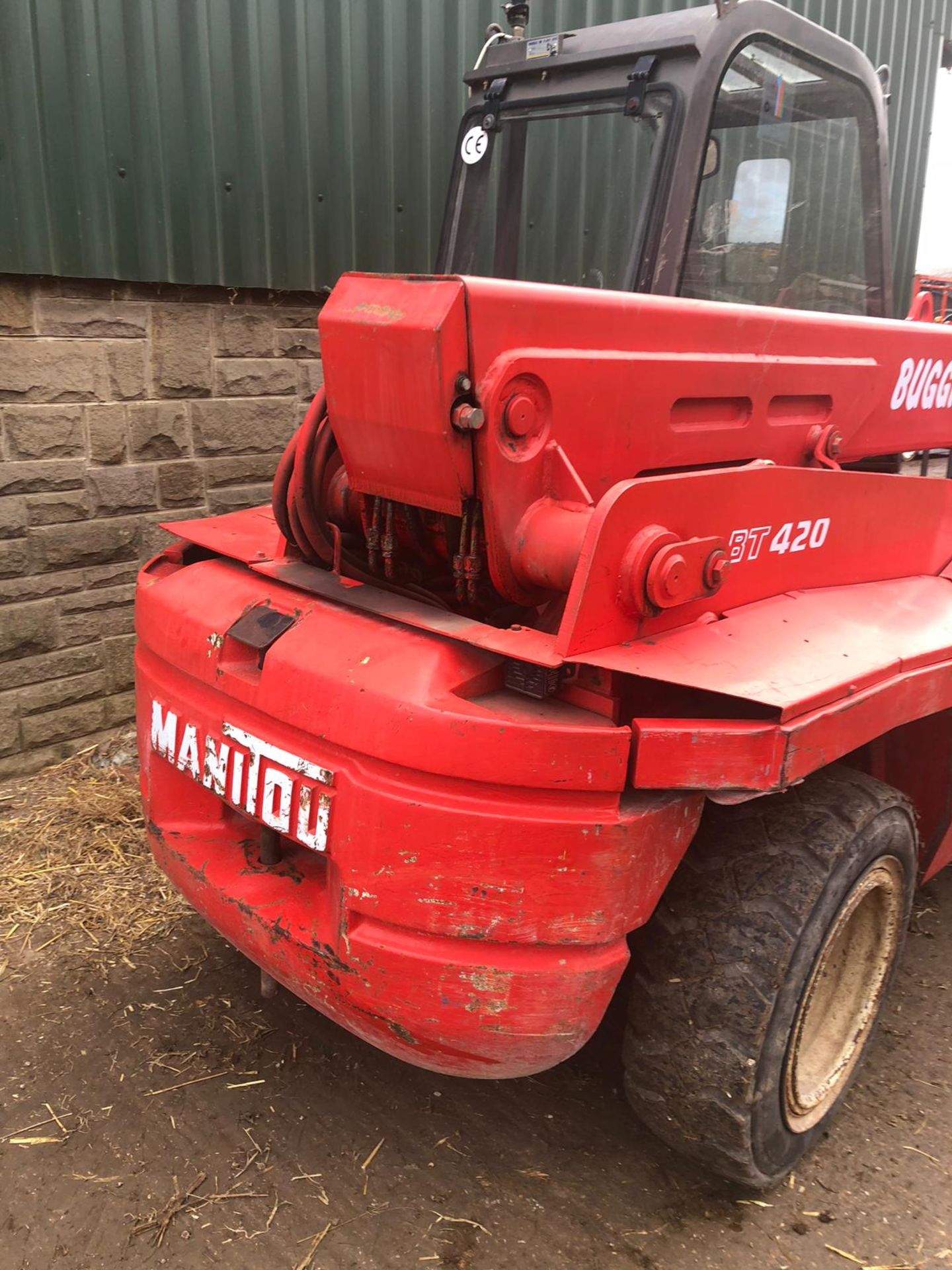 1996 MANITOU BT420 SERIES 2 TELESCOPIC FORKLIFT 4M BOOM *PLUS VAT* - Image 7 of 19