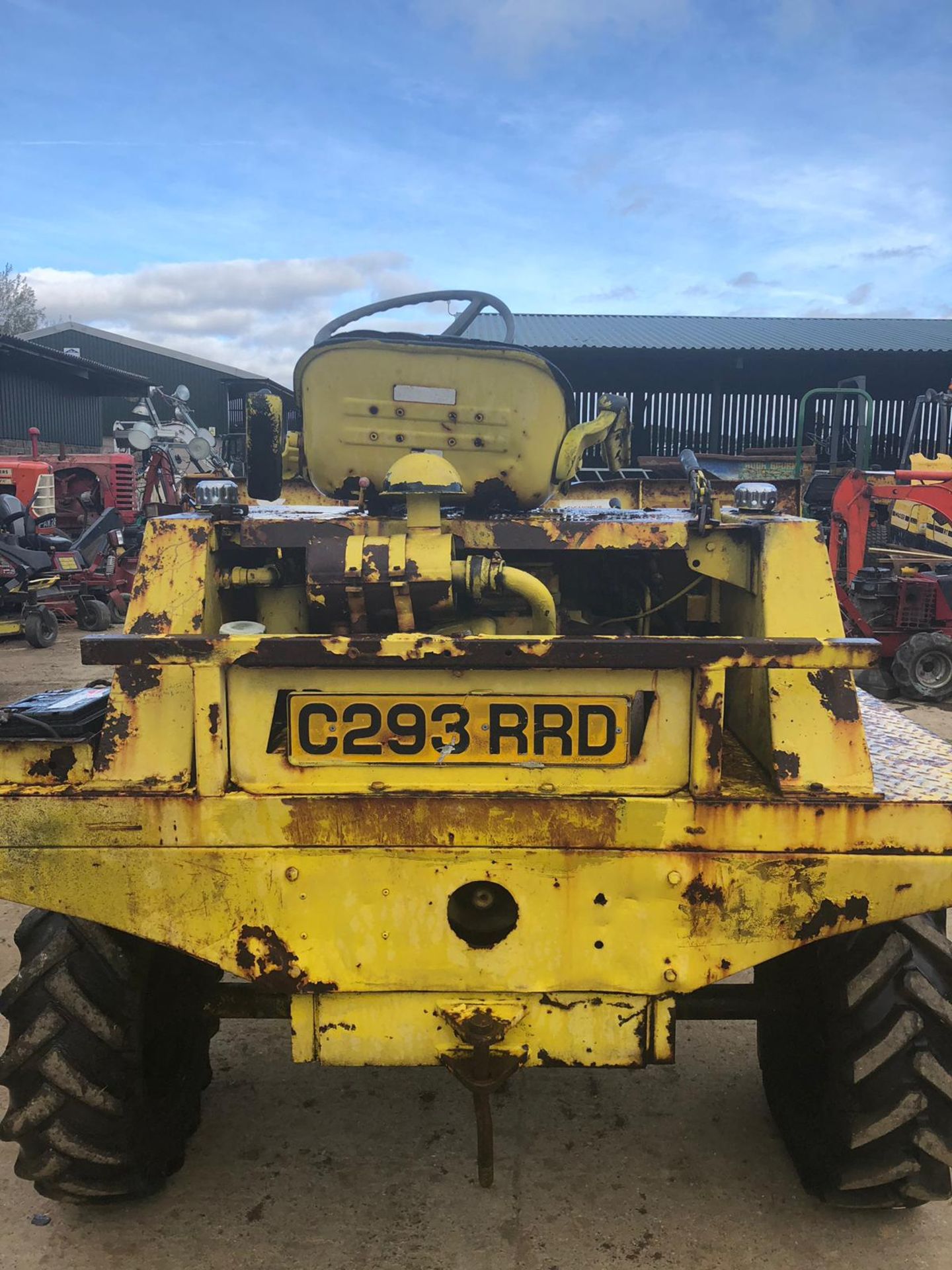 1966 BENFORD TT2000P ELSTA 2 TONNE DUMPER, STARTS, RUNS AND TIPS *PLUS VAT* - Image 6 of 25