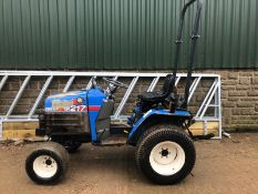2000 ISEKI TM217 BLUE DIESEL COMPACT UTILITY TRACTOR WITH ROLL BAR, 3 POINT LINKAGE ETC *PLUS VAT*