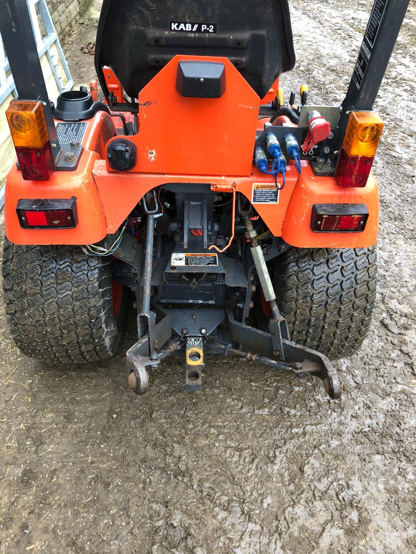 KUBOTA BX2200 4WD RIDE ON DIESEL LAWN MOWER WITH POWER STEERING *PLUS VAT* - Image 7 of 15