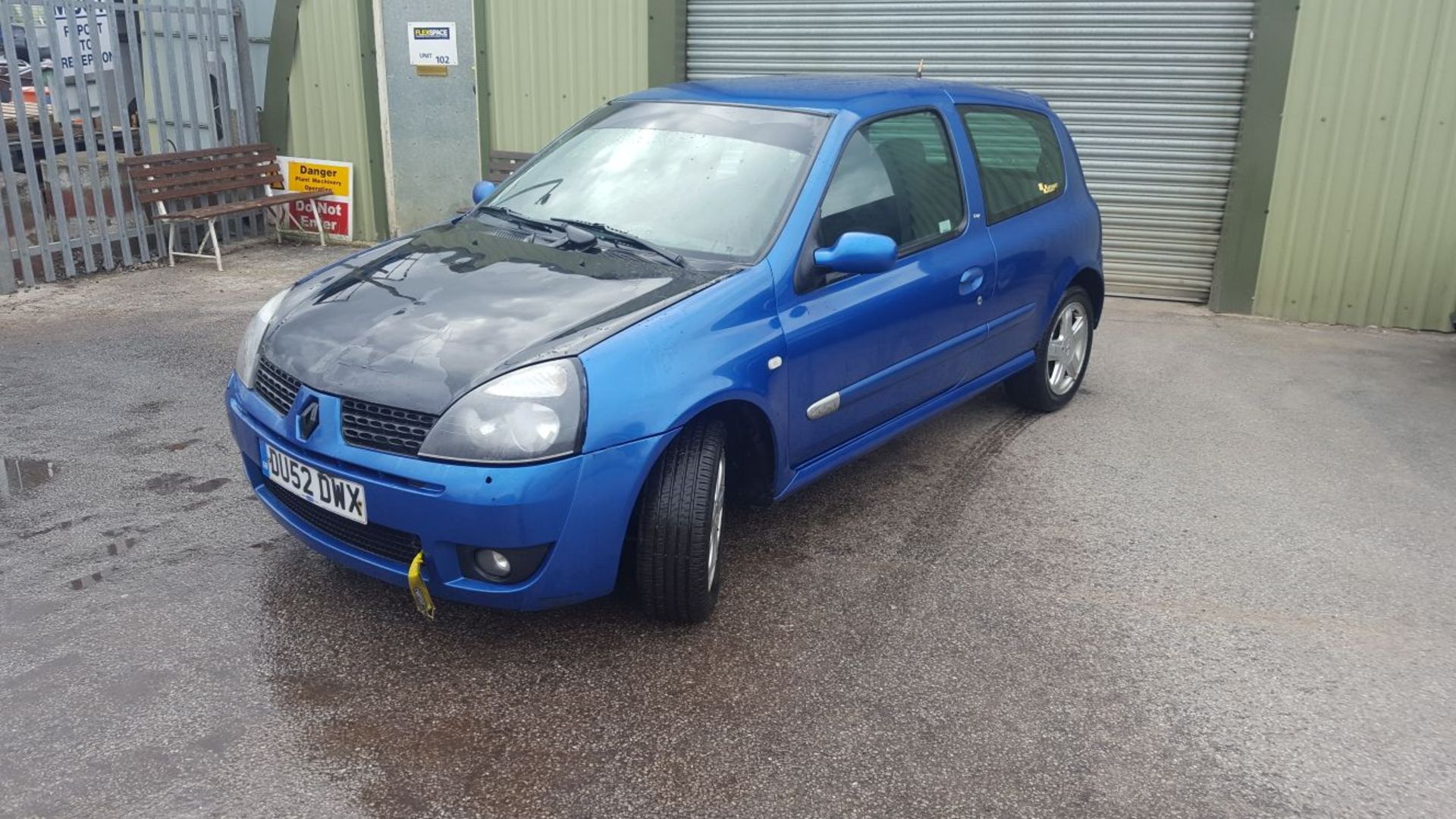 2002/52 REG RENAULT CLIO RENAULT SPORT 172 CUP CAR BLUE PETROL 3 DOOR HATCHBACK *NO VAT*