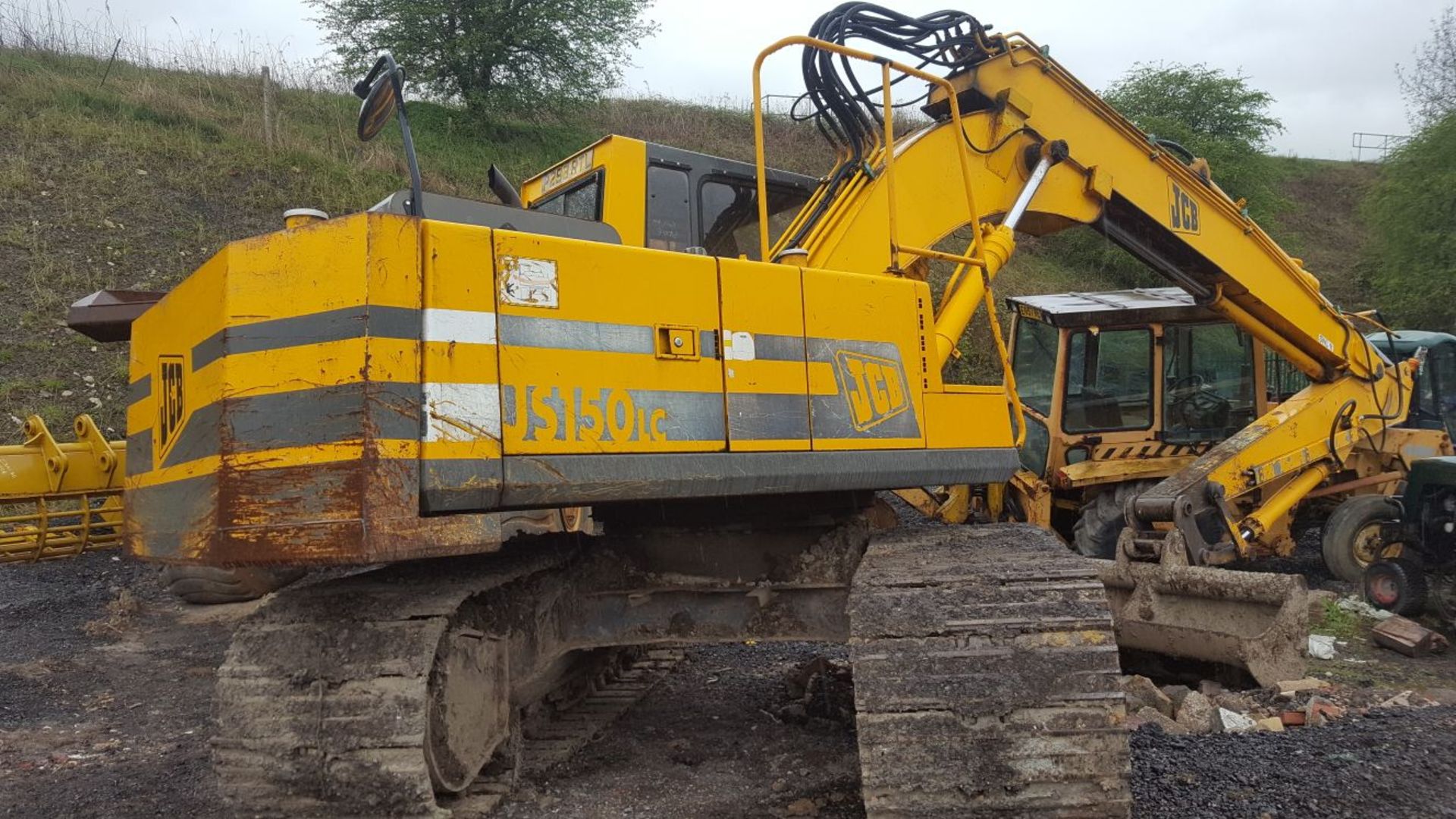 1996/P REG JCB JS150LC EXTENDER BOOM LONG REACH DIESEL HYDRAULIC EXCAVATOR *PLUS VAT* - Image 9 of 9