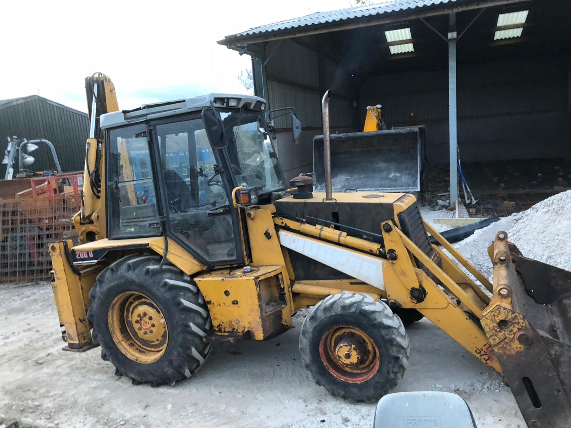 KOMATSU/FAI 266D BACKHOE LOADER, STARTS, RUNS LIFTS & DIGS, YEAR 1995 *PLUS VAT* - Image 4 of 18