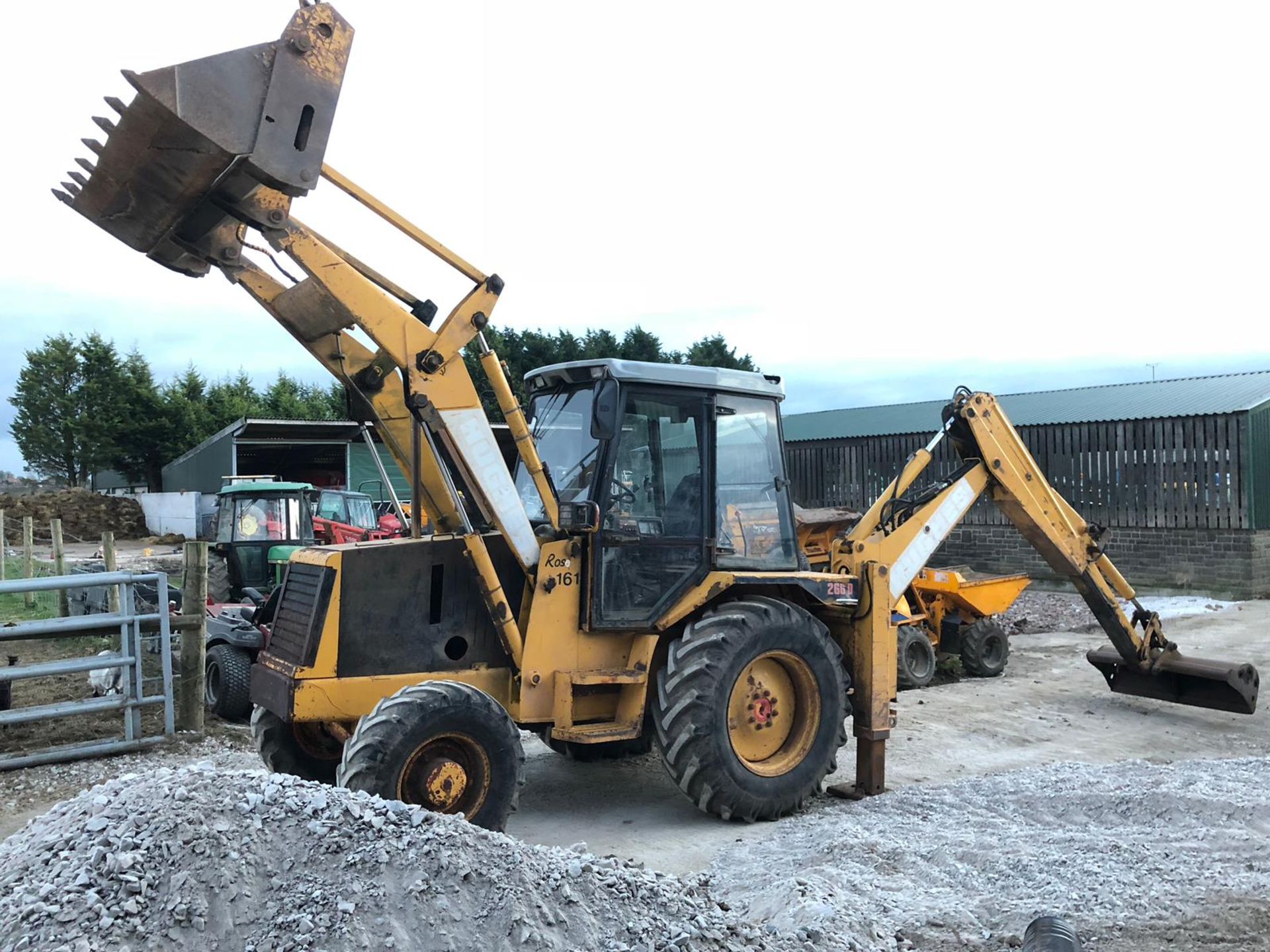 KOMATSU/FAI 266D BACKHOE LOADER, STARTS, RUNS LIFTS & DIGS, YEAR 1995 *PLUS VAT* - Image 2 of 18