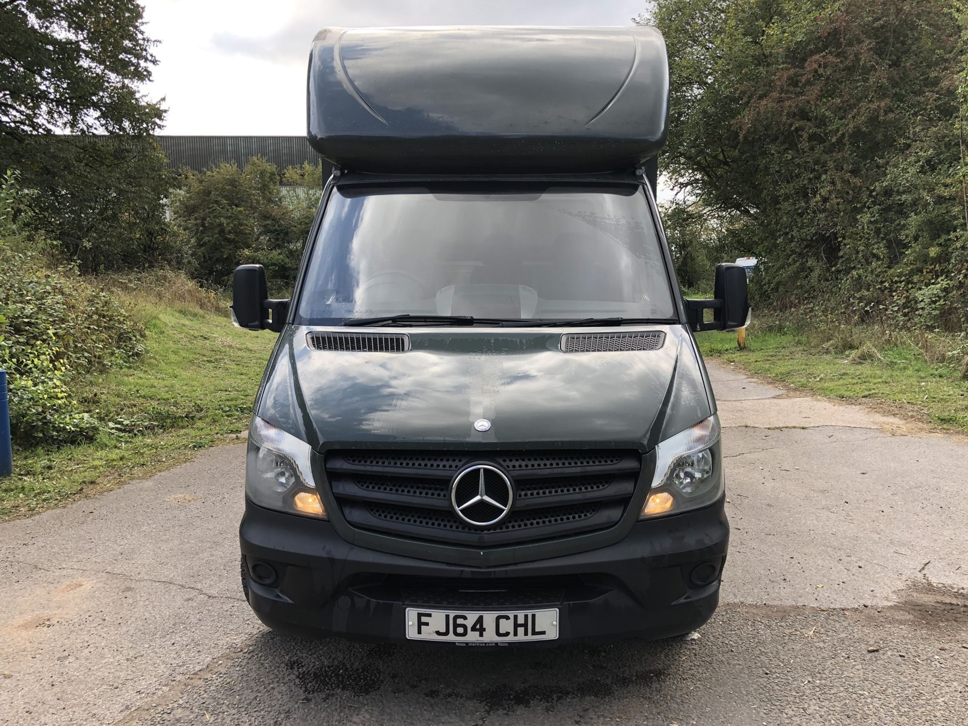 2015/64 REG MERCEDES-BENZ SPRINTER 313 CDI GREEN DIESEL LUTON VAN, SHOWING 1 FORMER KEEPER *NO VAT* - Image 3 of 18