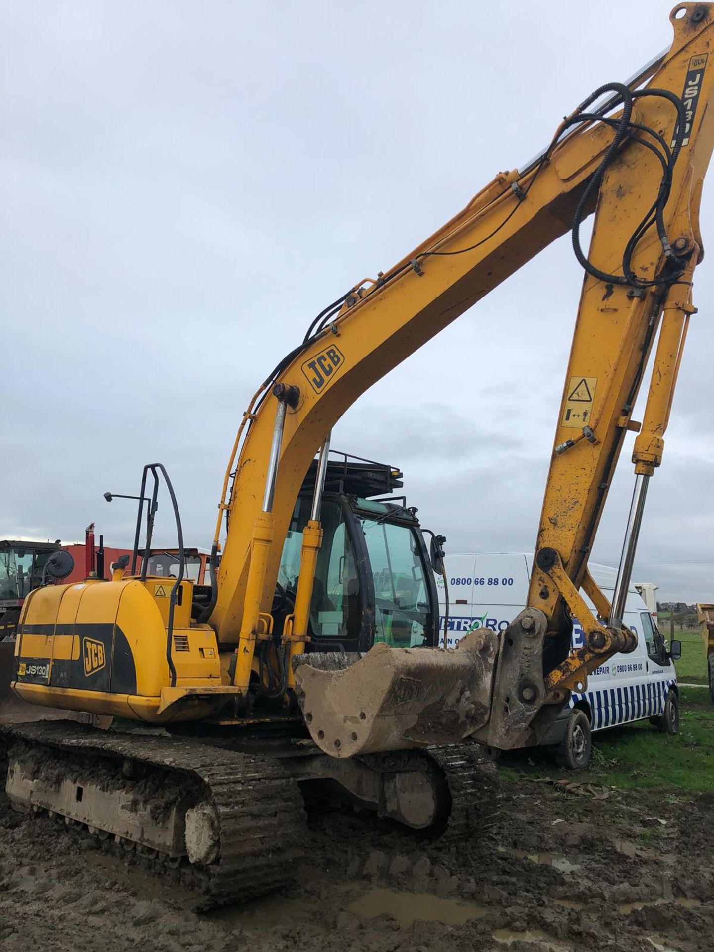 2006 JCB JS130 TRACKED 13 TONNE EXCAVATOR *PLUS VAT* - Image 5 of 16