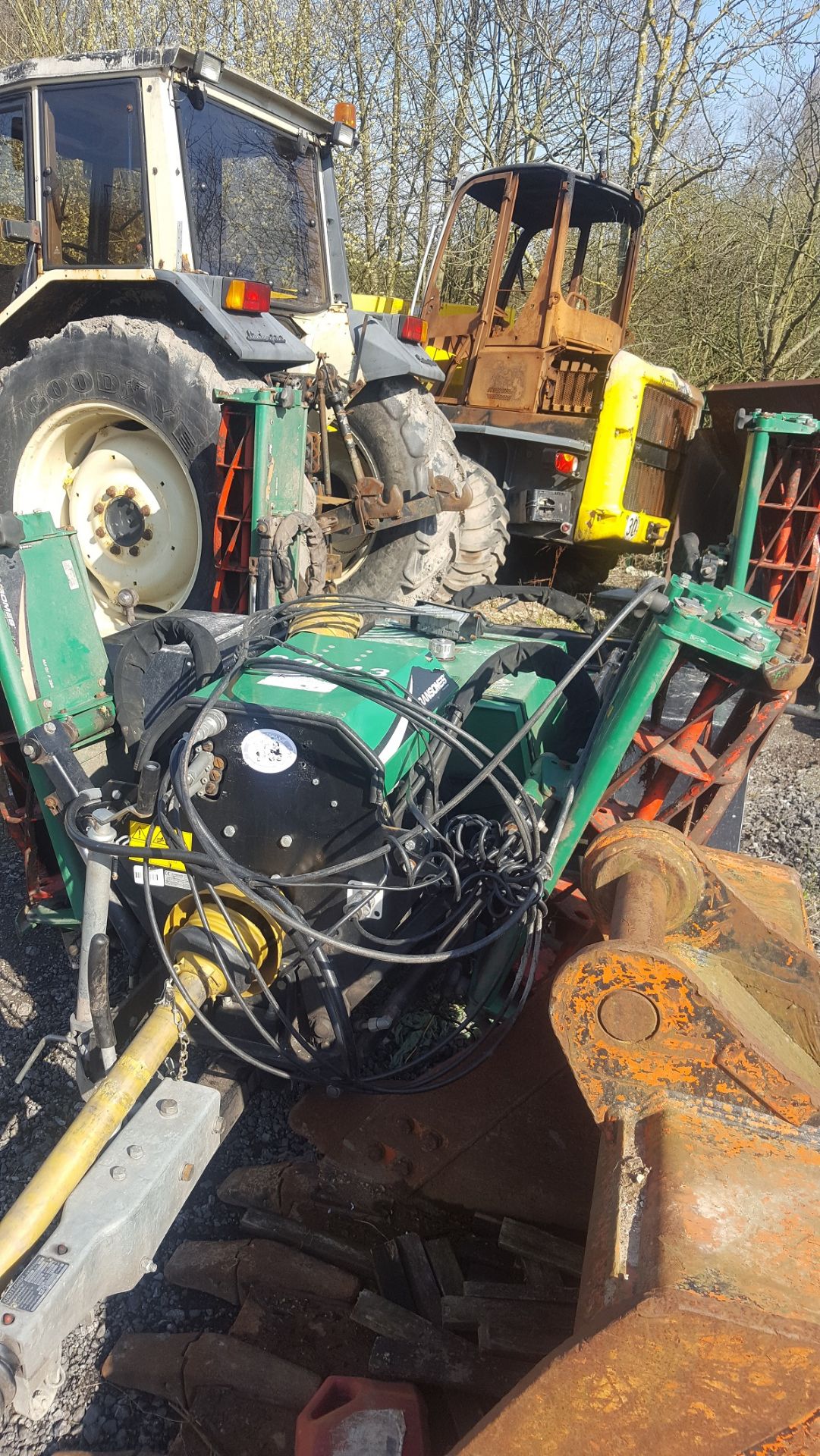 YEAR UNKNOWN RANSOMES TG3400 6K FIXED TRAILED GANG MOWER, 1750KG *PLUS VAT* - Image 2 of 7