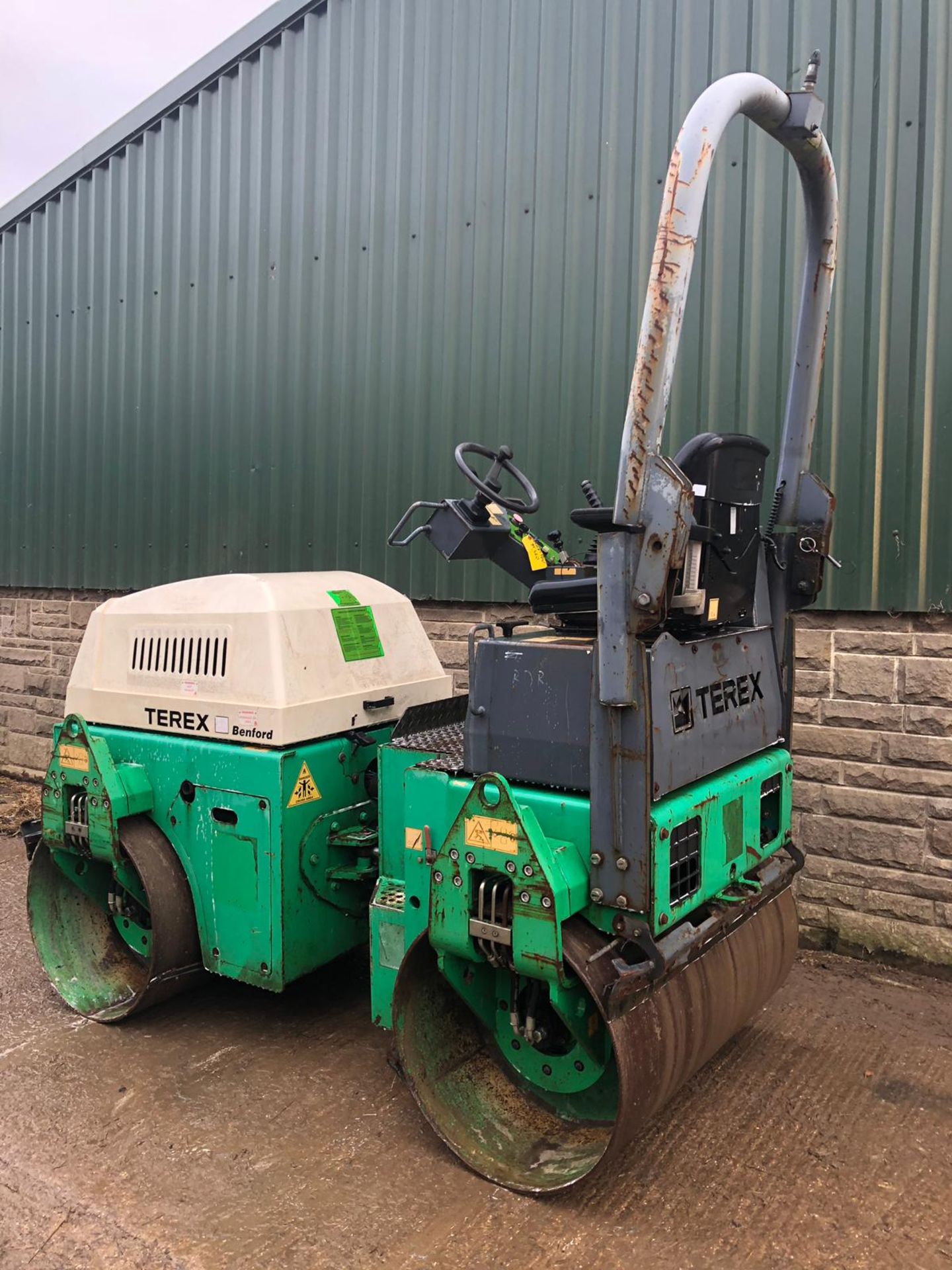 2006 TEREX BENFORD TV1200 GREEN / WHITE ROLLER *PLUS VAT* - Image 5 of 11