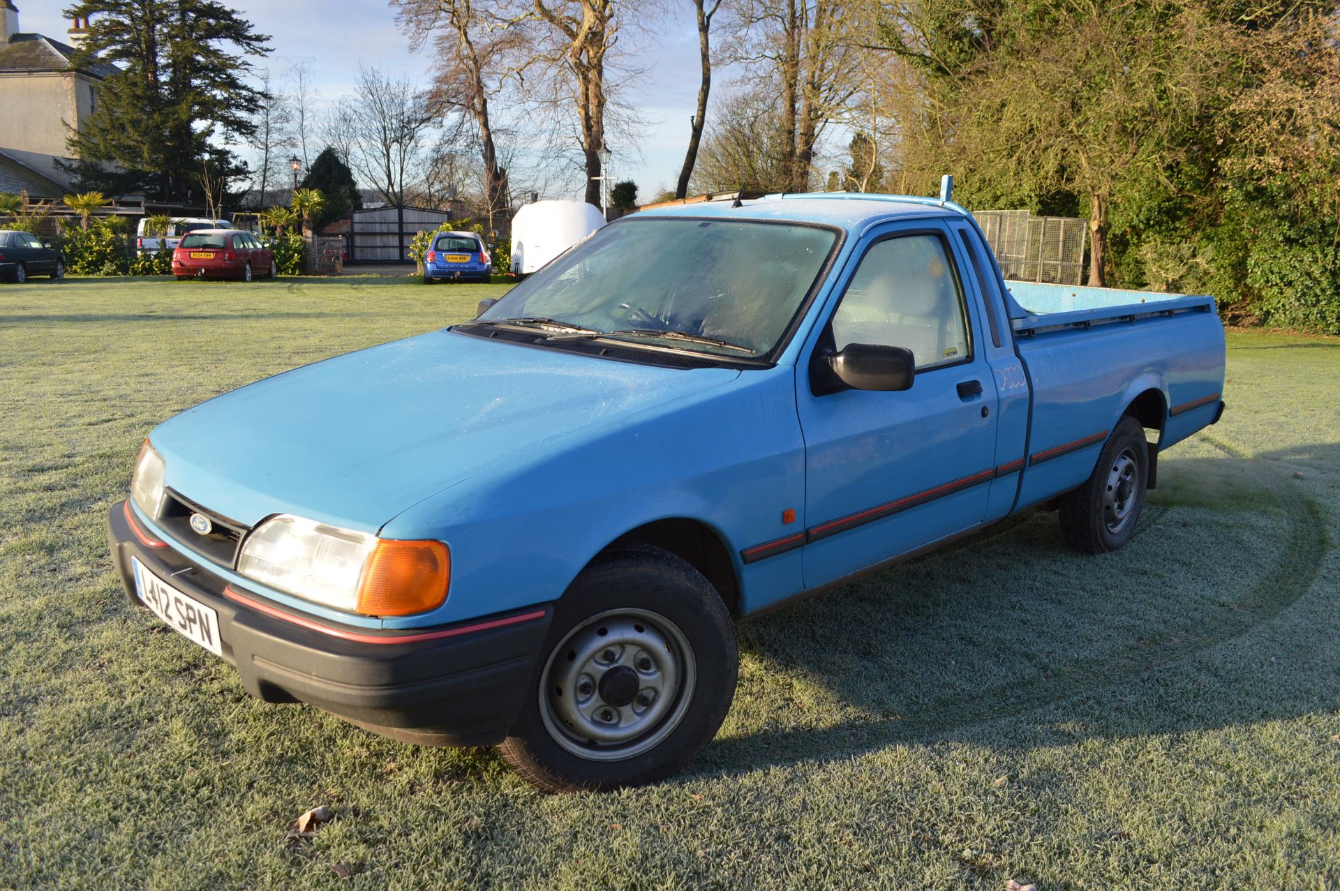 1993/L REG FORD P100 TURBO DIESEL BLUE PICK-UP *PLUS VAT* - Image 3 of 12