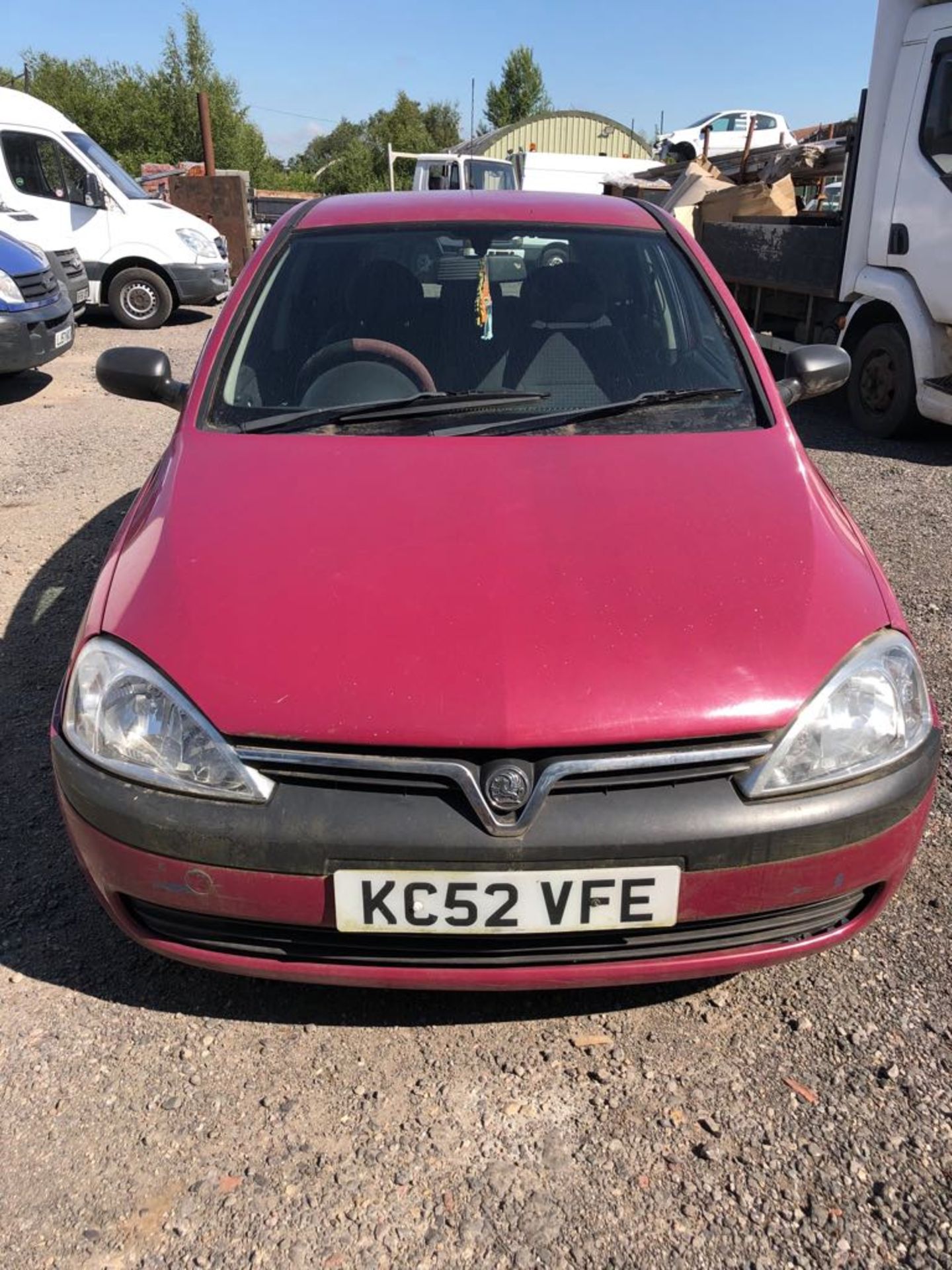 STARTS/DRIVES 2002/52 REG VAUXHALL CORSA CLUB 16V 1.2 PETROL 5 DOOR HATCHBACK - *NO VAT* - Image 2 of 14