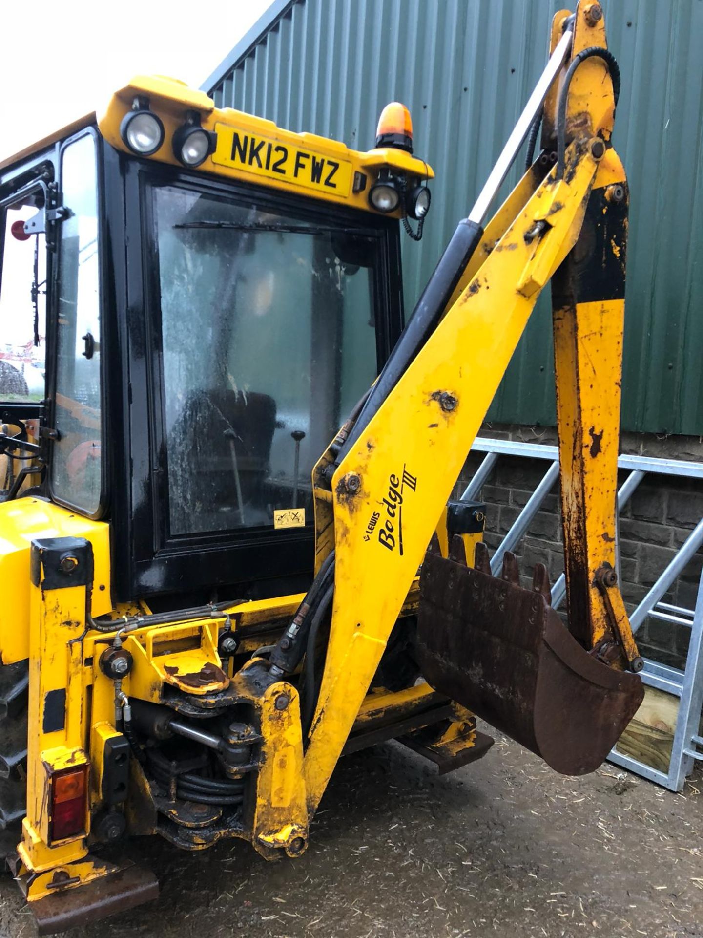 2012 LEWIS BADGER 111 COMPACT BACKHOE LOADER DIGGER, SHOWING 0 FORMER KEEPERS *PLUS VAT* - Image 8 of 20