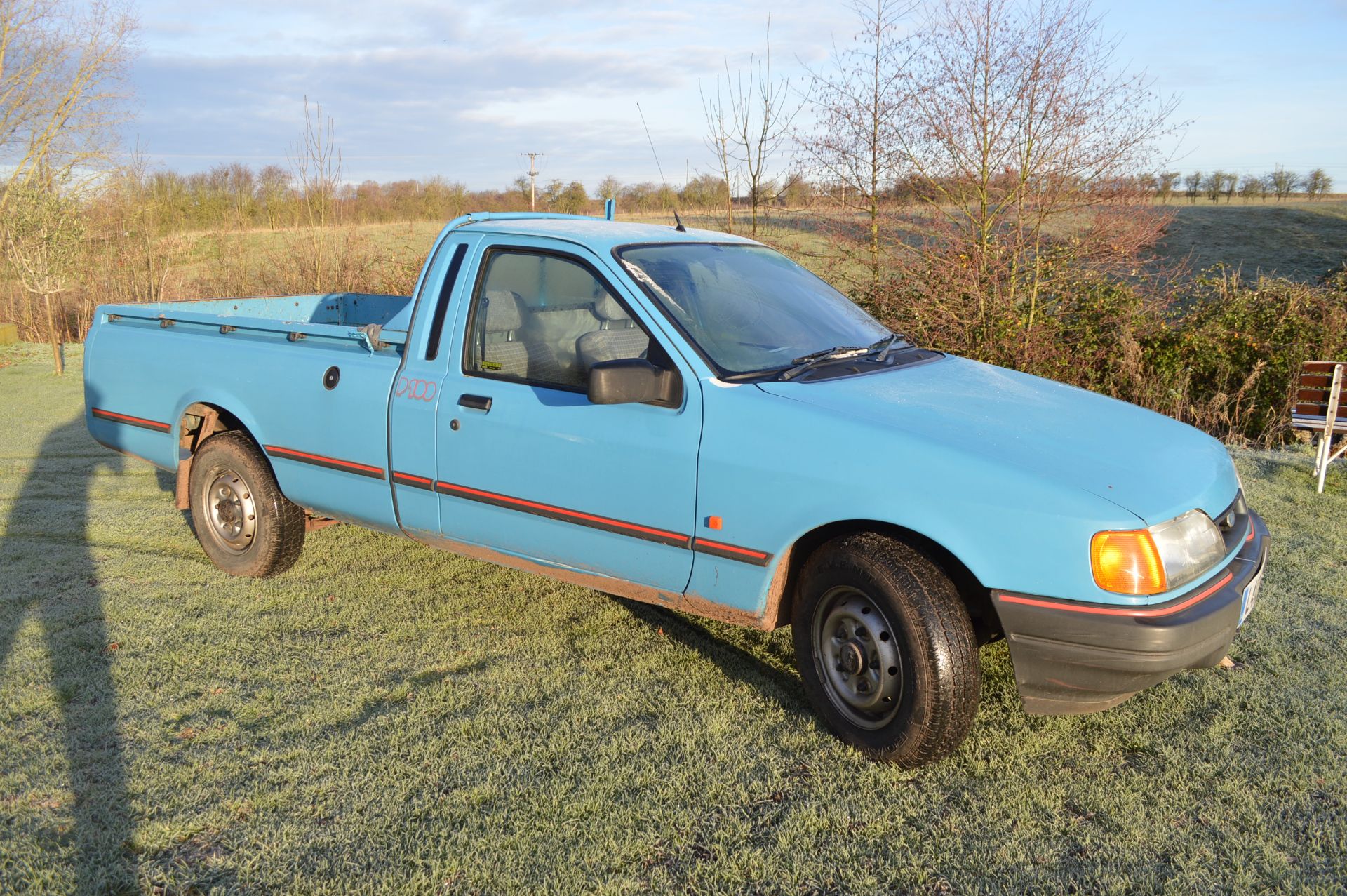 1993/L REG FORD P100 TURBO DIESEL BLUE PICK-UP *PLUS VAT*