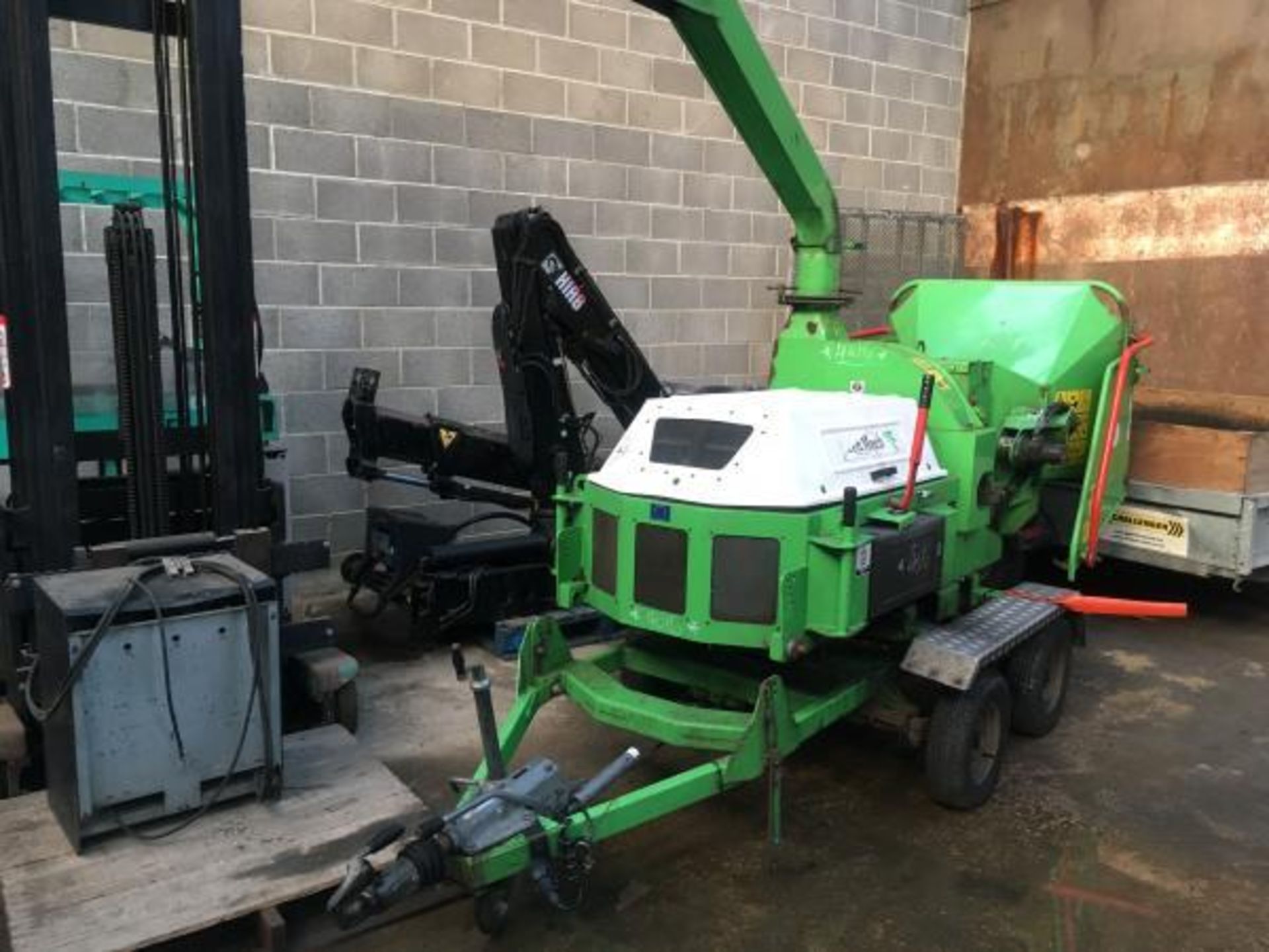 2011 GREENMECH TWIN WHEEL CHIPPER EX COUNCIL GOOD CONDITION GOOD WORKING ORDER *PLUS VAT* - Image 2 of 2