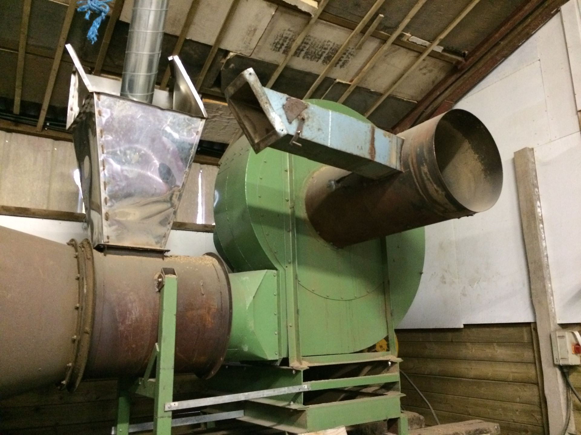 SAWDUST / WOOD PELLET PLANT DRYING SYSTEM + 25 ITEMS TO BE SOLD AS A JOB LOT *PLUS VAT* - Image 21 of 79