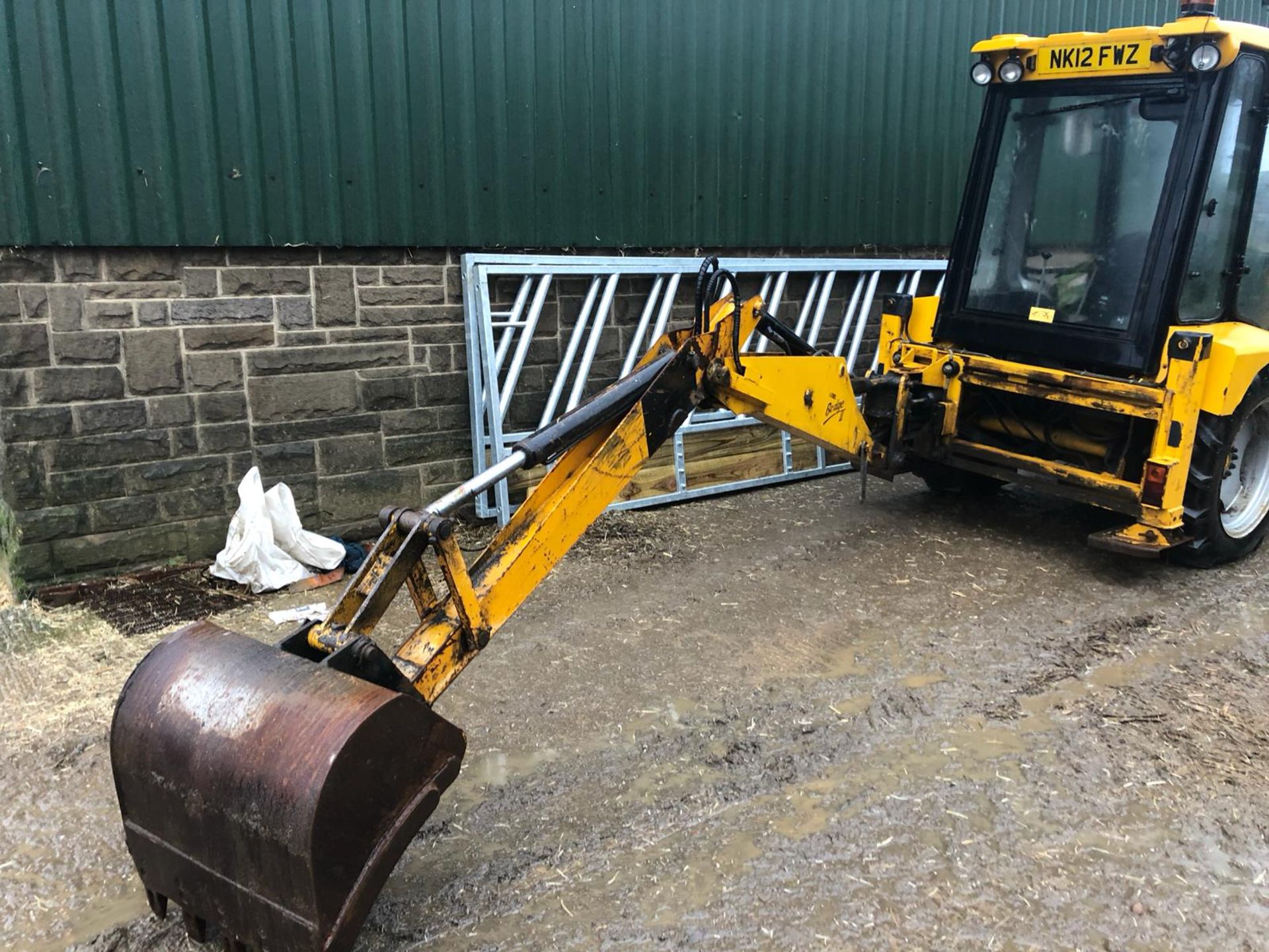 2012 LEWIS BADGER 111 COMPACT BACKHOE LOADER DIGGER, SHOWING 0 FORMER KEEPERS *PLUS VAT* - Image 6 of 20