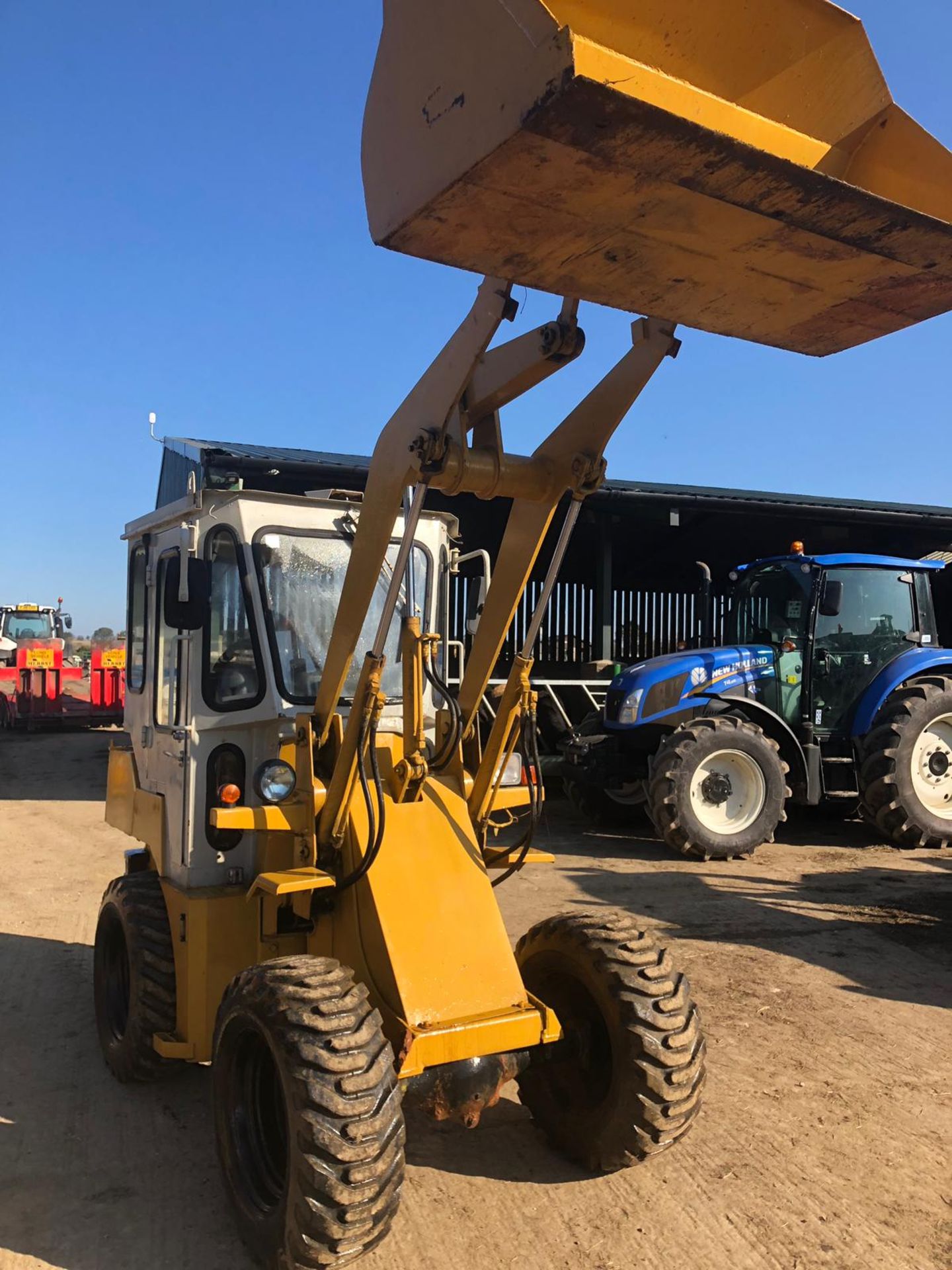 YANMAR DIESEL LOADING SHOVEL WHEEL LOADER *PLUS VAT* - Image 2 of 20