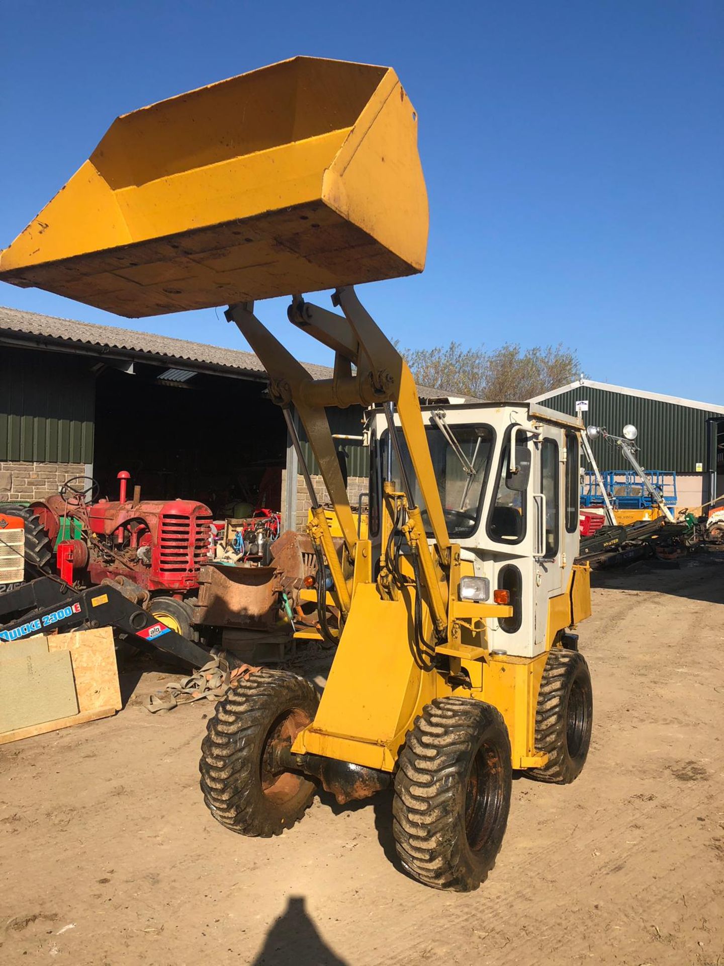 YANMAR DIESEL LOADING SHOVEL WHEEL LOADER *PLUS VAT* - Image 6 of 20