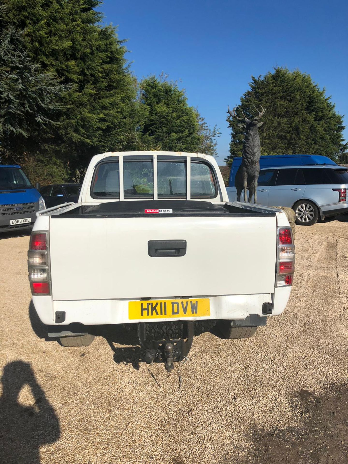 2011/11 REG FORD RANGER XL 4X4 DOUBLE CAB TDCI DIESEL PICK-UP, SHOWING 0 FORMER KEEPERS *NO VAT* - Image 4 of 11