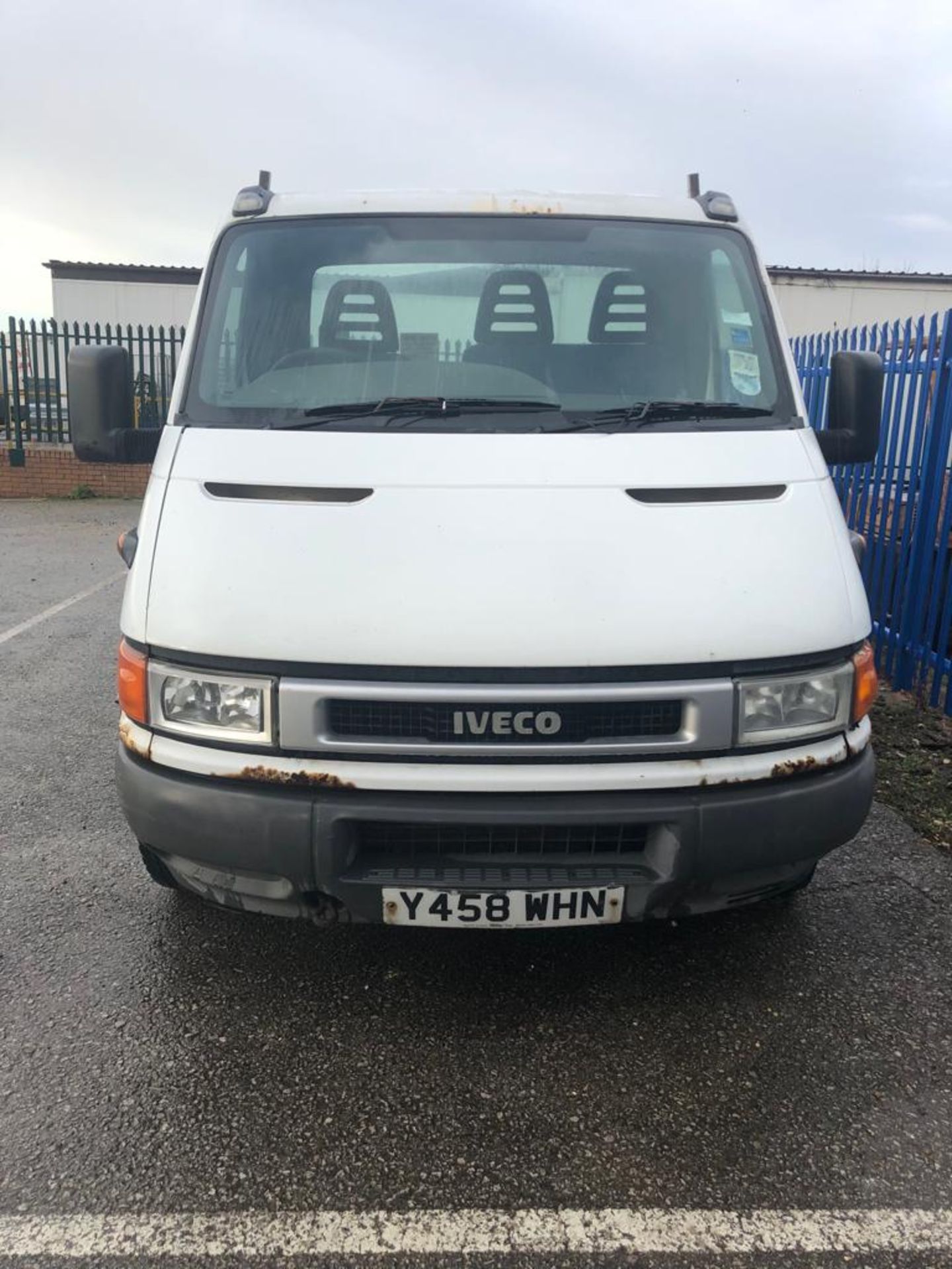 2001/Y REG IVECO FORD DAILY 2000 35S9 SWB BLUE DIESEL DROPSIDE, SHOWING 3 FORMER KEEPERS *PLUS VAT* - Image 3 of 8