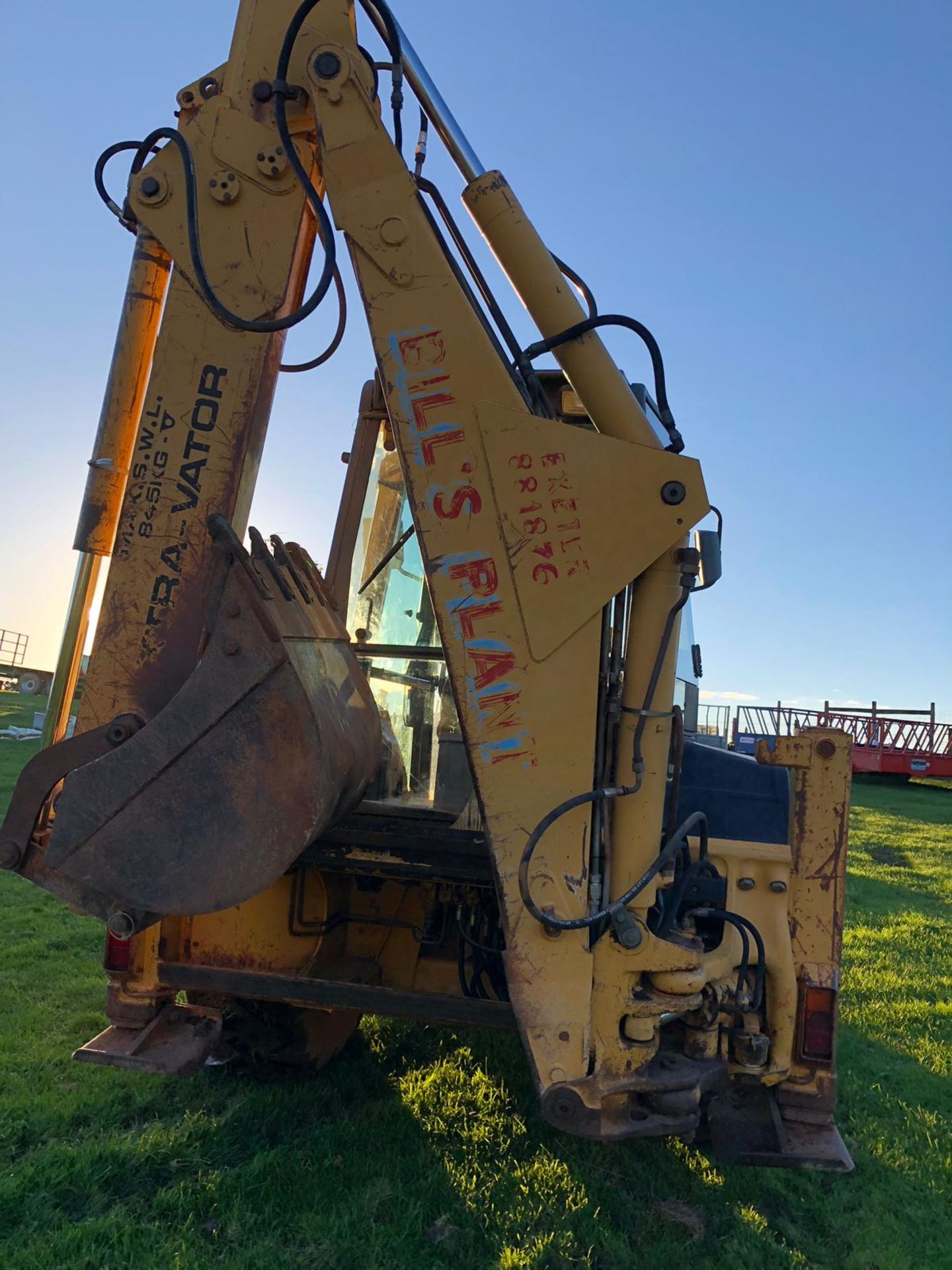 1989 FORD 655C YELLOW/BLACK BACKHOE LOADER TRACTOR, STARTS, RUNS, LIFTS & DIGS *PLUS VAT* - Image 9 of 19