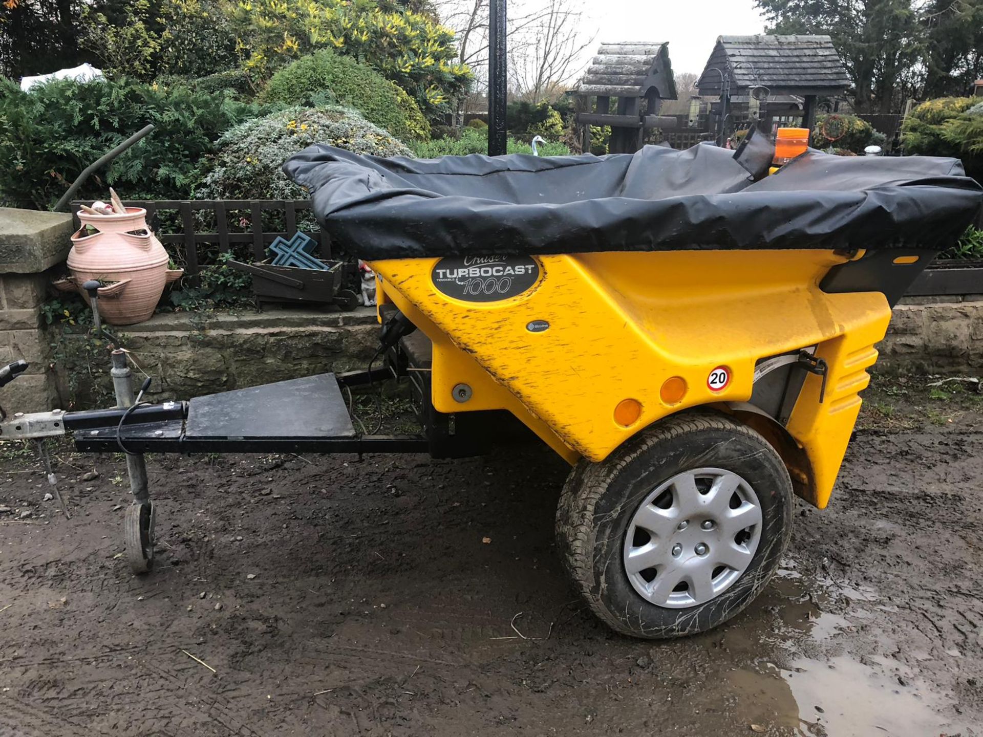 2008 CRUISER TURBOCAST 1000 YELLOW GRIT / SALT SPREADER *PLUS VAT* - Image 3 of 8