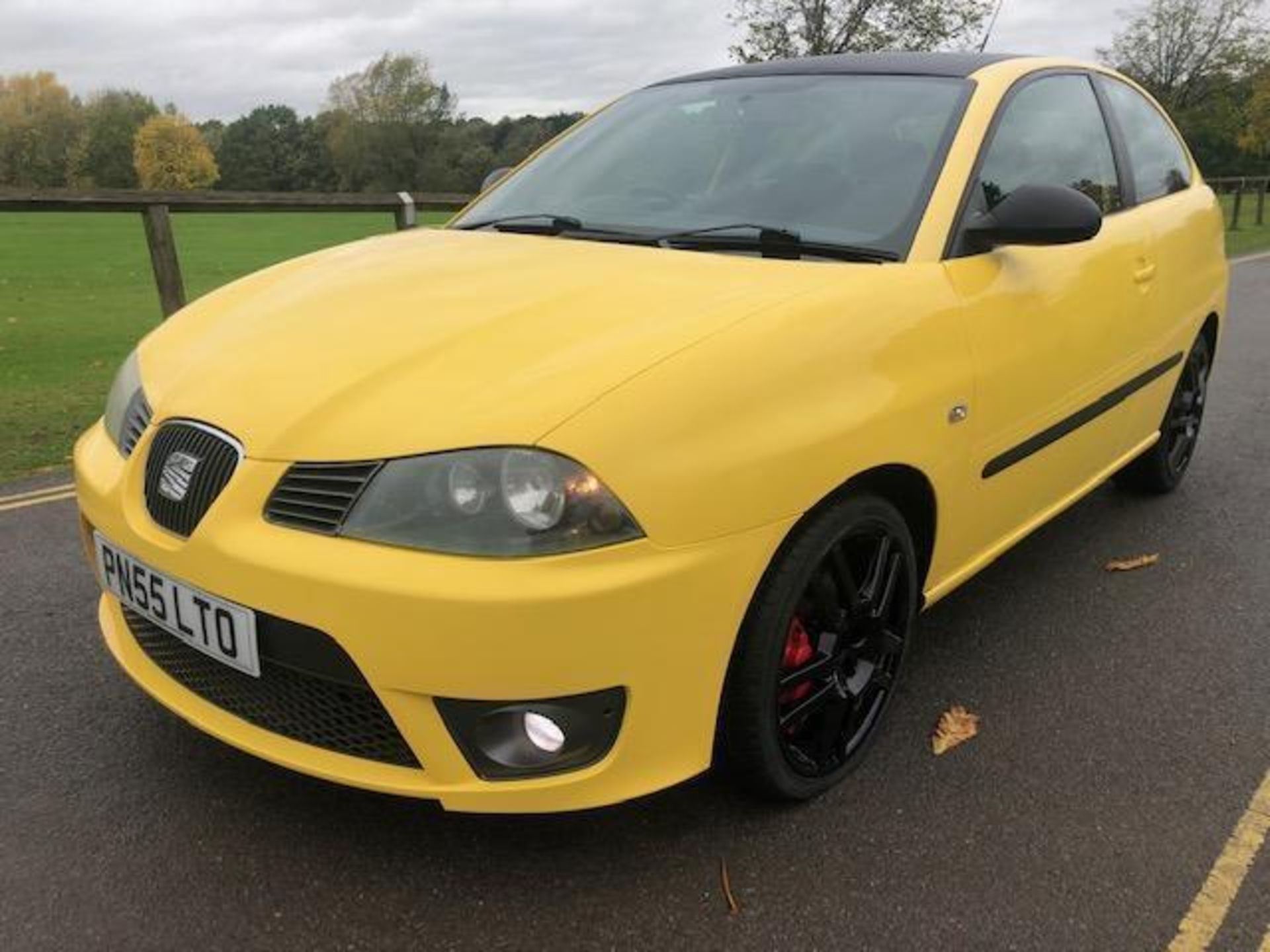 2005/55 REG SEAT IBIZA 1.9 TDI PD 160 CUPRA TDI RARE YELLOW DIESEL 3 DOOR HATCHBACK *NO VAT* - Image 3 of 11