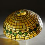 Tiffany Studios (attrib.) Acorn pattern lamp shade