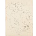 Jean Cocteau, drawing