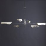 David Weeks Studio "Torroja Cross" ceiling fixture