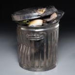 Victor Spinski, Trash Can with Banana Peel, 1977