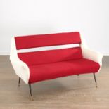 Mid-century Italian settee by Gigi Radice