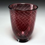 Edward Hald "Graal" footed glass vase