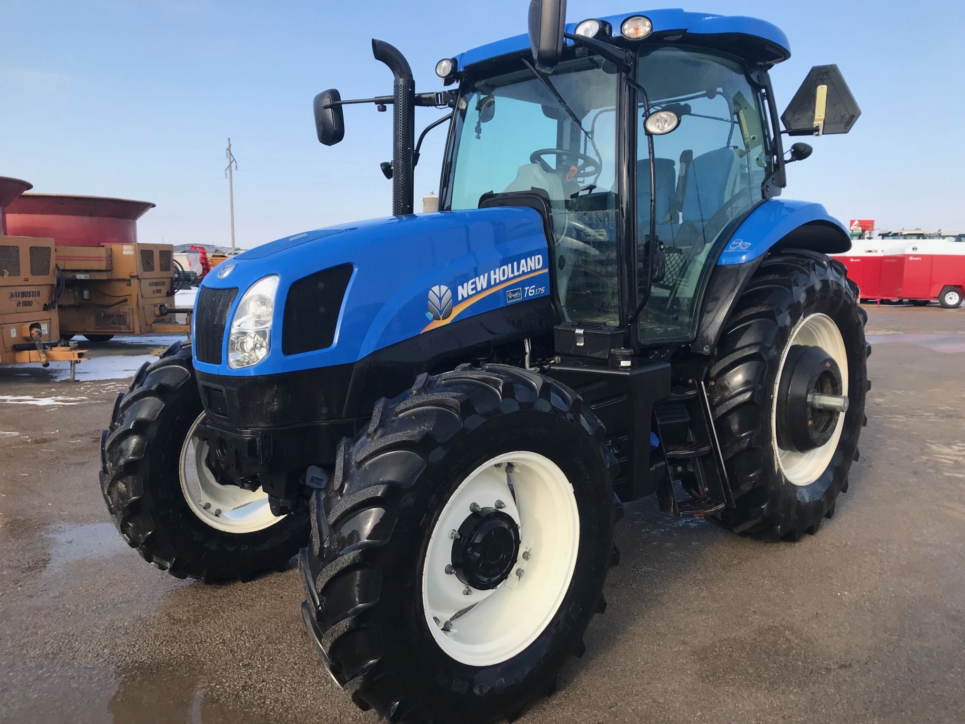 '14 New Holland T6.175 MFWD Tractor, SN ZEBD01738