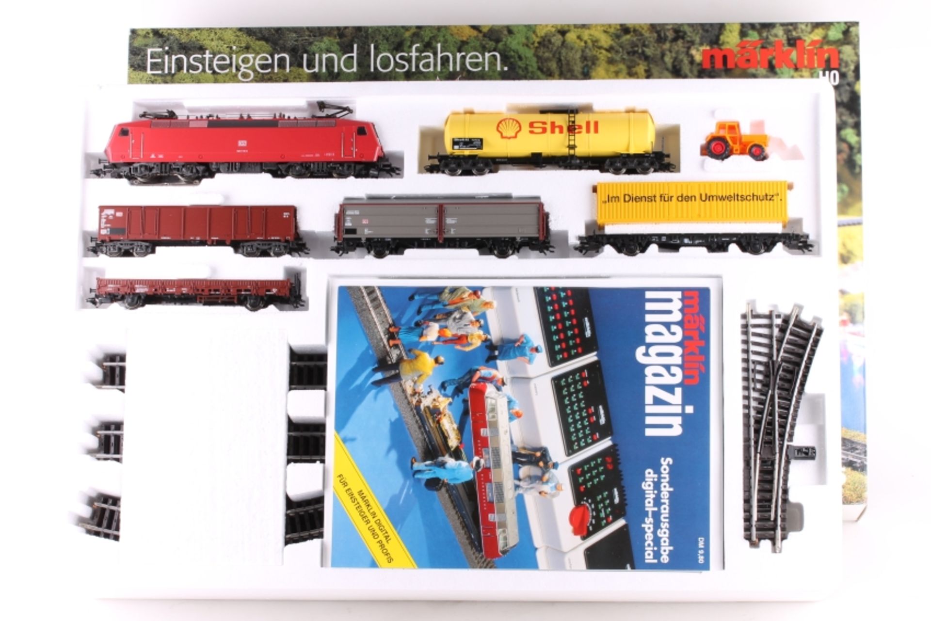 Märklin 29835, "Einsteigen und Losfahren ...", DELTA Güterzug-Start-Set Märklin 29835, "Einsteigen