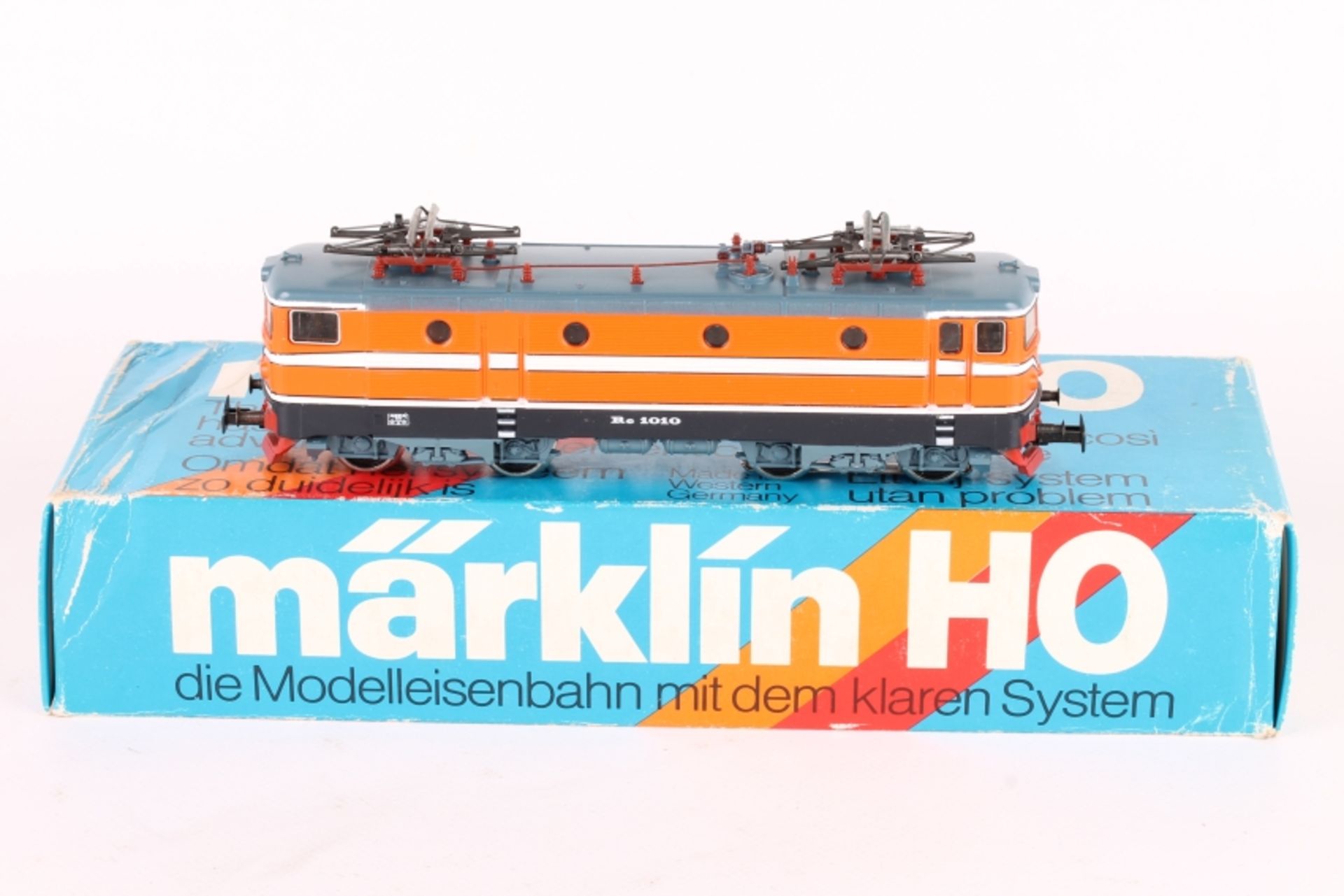 Märklin 3043, Elektrolok "Rc1010" der SJ Märklin 3043, Elektrolok "Rc1010" der SJ, Dachleitungen