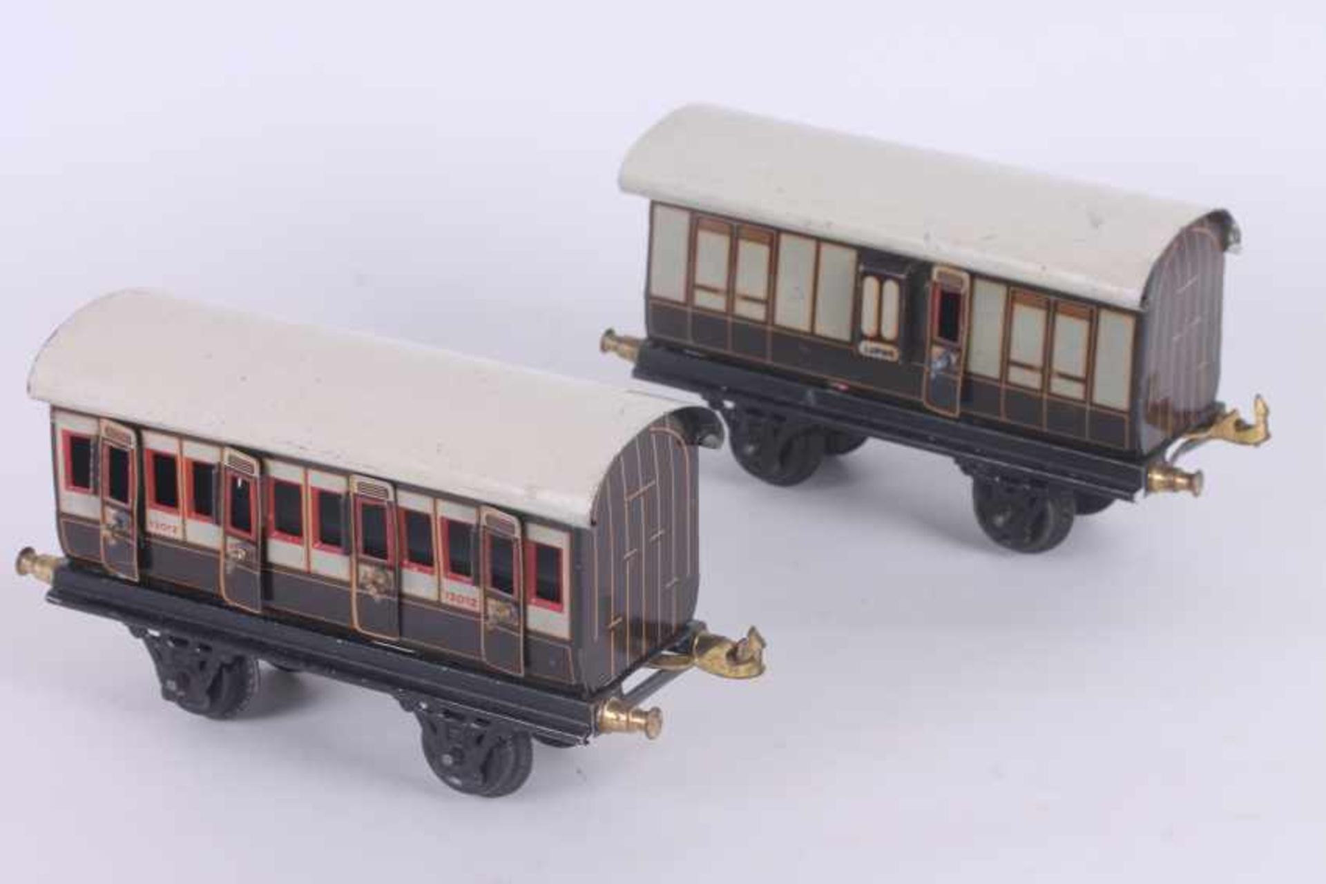 Bing 62/110 und 62/210, Abteilwagen und Gepäckwagen der LNWR Bing 62/110 und 62/210, Abteilwagen und