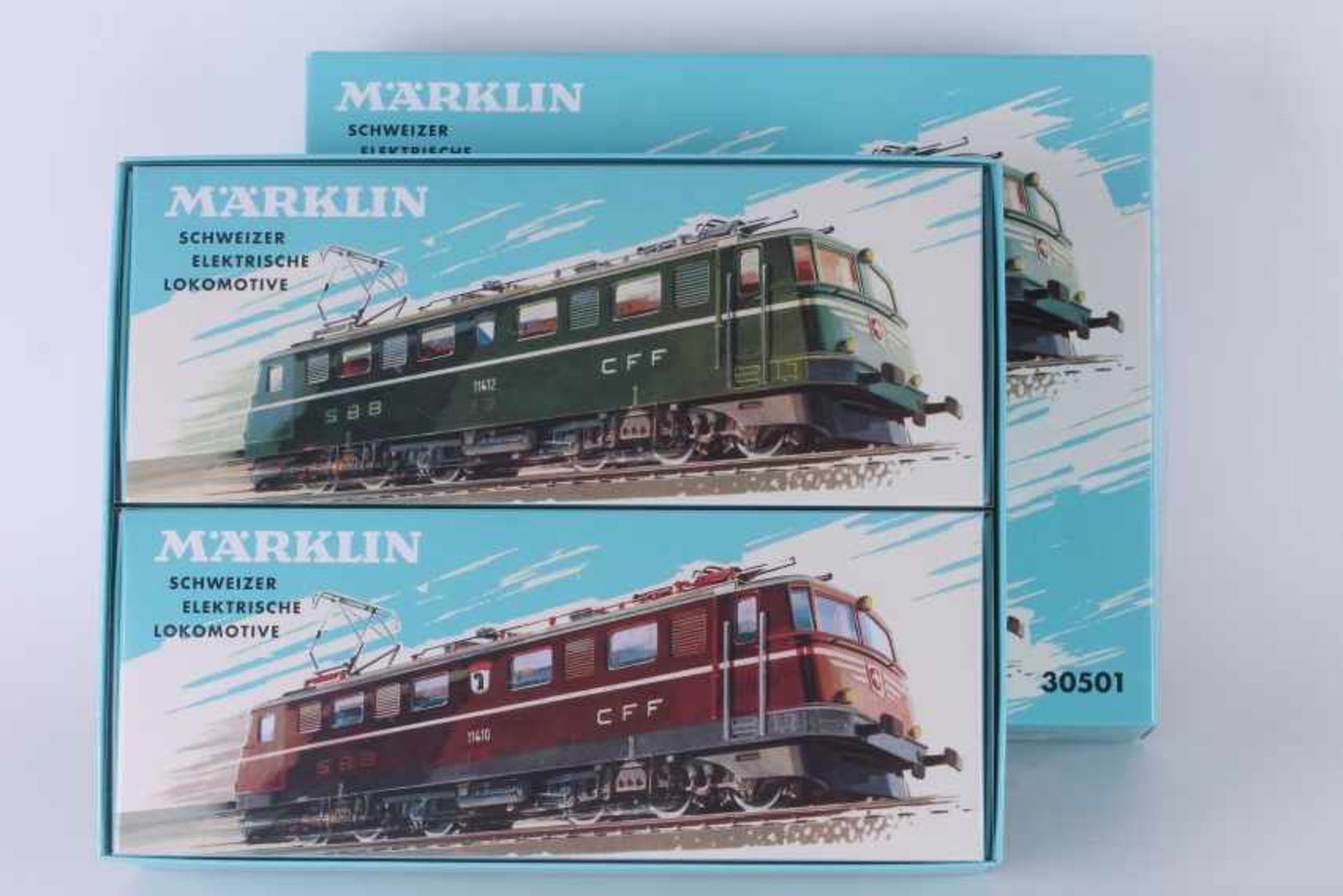 Märklin 30501, Schweizer Elektrolok-Doppelpackung Märklin 30501, Schweizer Elektrolok-