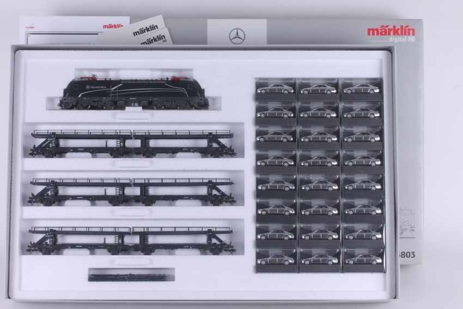 Märklin 26527 - Mercedes Benz B 6 696 3803, Zugpackung "Die neue S-Klasse" Märklin 26527 -