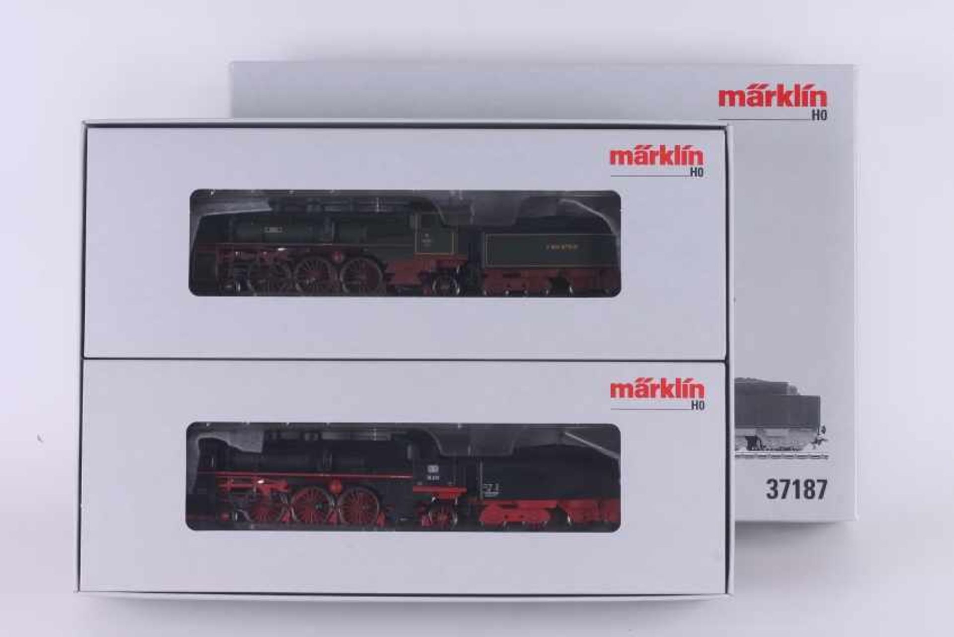 Märklin 37187, S-3/6-Doppelpackung Märklin 37187, S-3/6-Doppelpackung, Dampfloks "3651" der bayer.