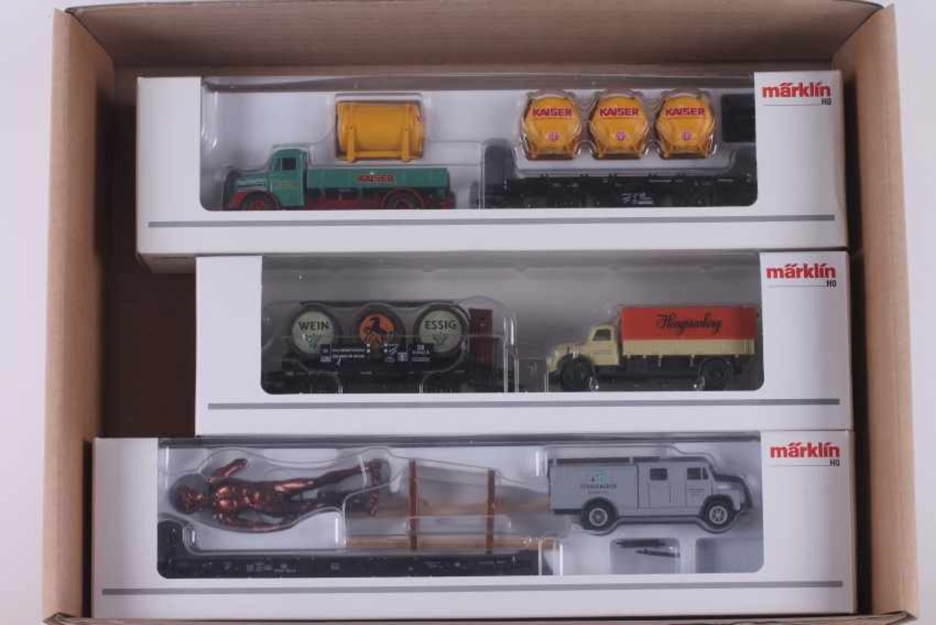 Märklin, drei Museumswagen Märklin, drei Museumswagen, 2006, 2007, 2008, sehr gut erhalten, ORK