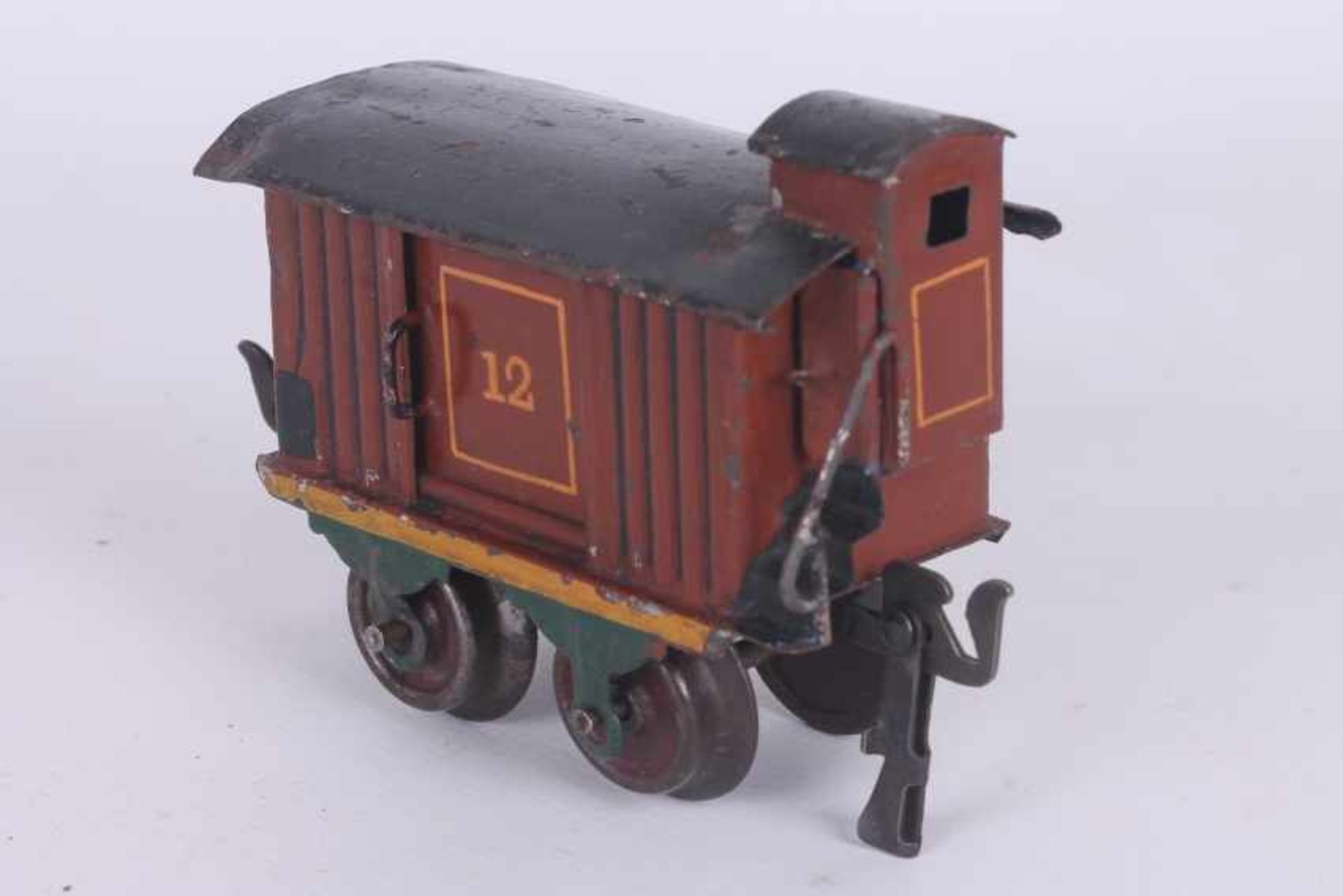 Märklin 1804, gedeckter Güterwagen Märklin 1804, gedeckter Güterwagen, hohes Bremserhaus, 9 cm lang,