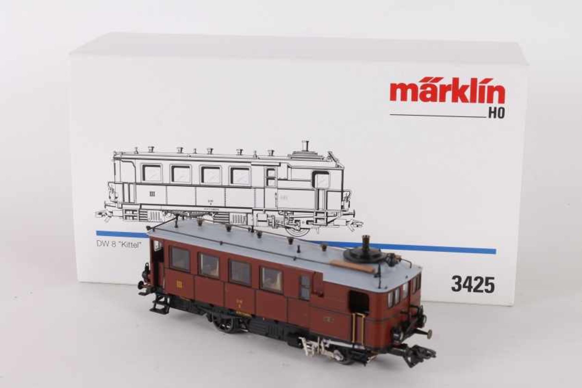 Märklin 3425, Kittel-Dampftriebwagen "DW 8" der Württ. StaatsbahnMärklin 3425, Kittel-