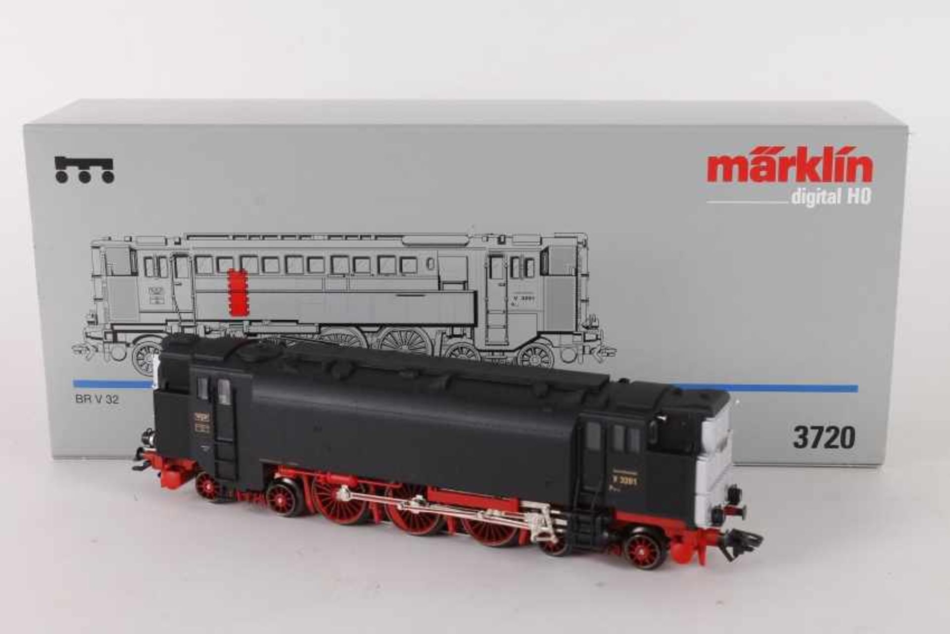 Märklin 3720, Dieselllok "V 32 01" der DRGMärklin 3720, Diesellok "V 32 01" der DRG, Digital-*-