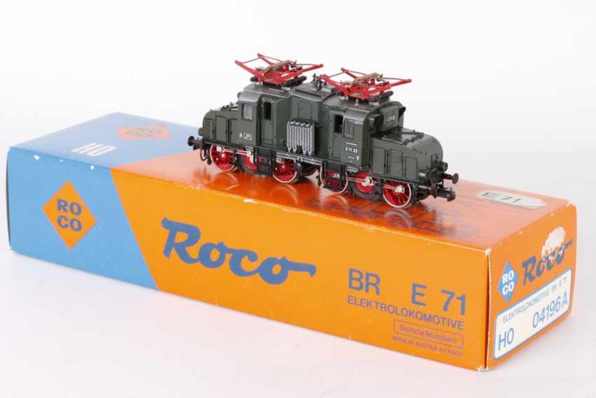 Roco 43514, Elektrolok "E 71 33" der DRGRoco 43514, Elektrolok "E 71 33" der DRG, umgebaut mit