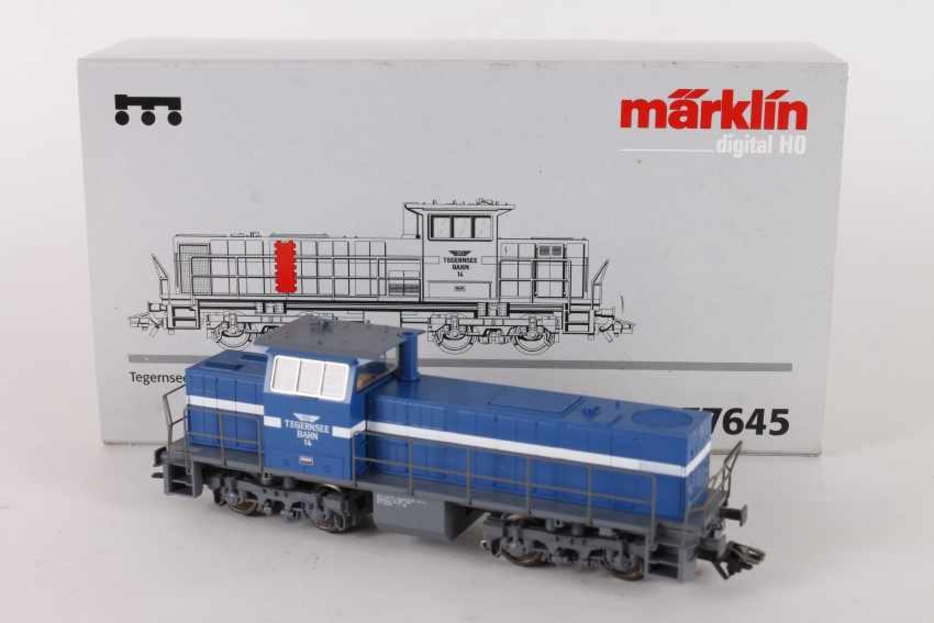 Märklin 37645, Disellok "14" der Tegernsee-BahnMärklin 37645, Diesellok "14" der Tegernsee-Bahn,