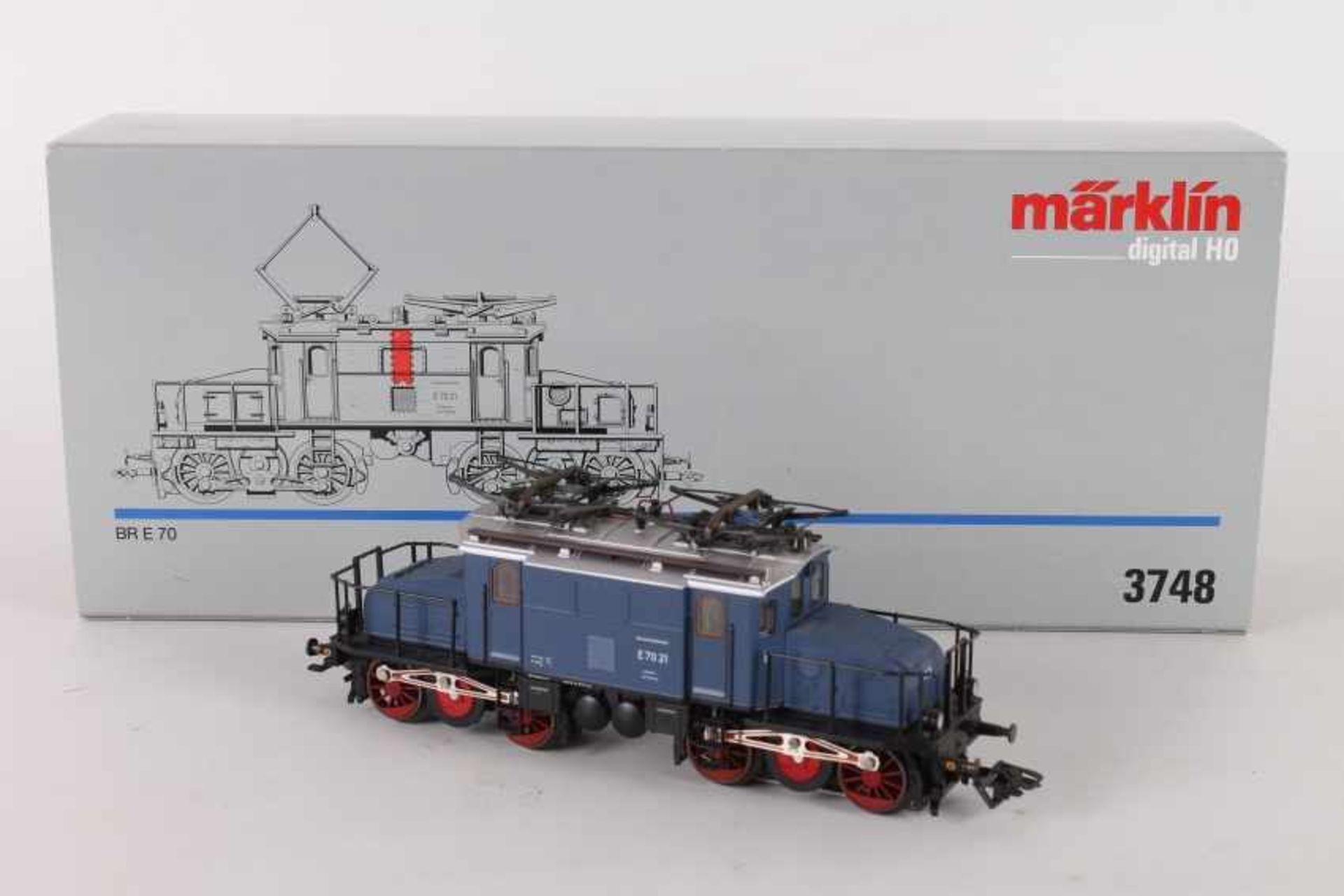 Märklin 3748, Elektrolok "E 70 21" der DBMärklin 3748, Elektrolok "E 70 21" der DB, Digital-*-