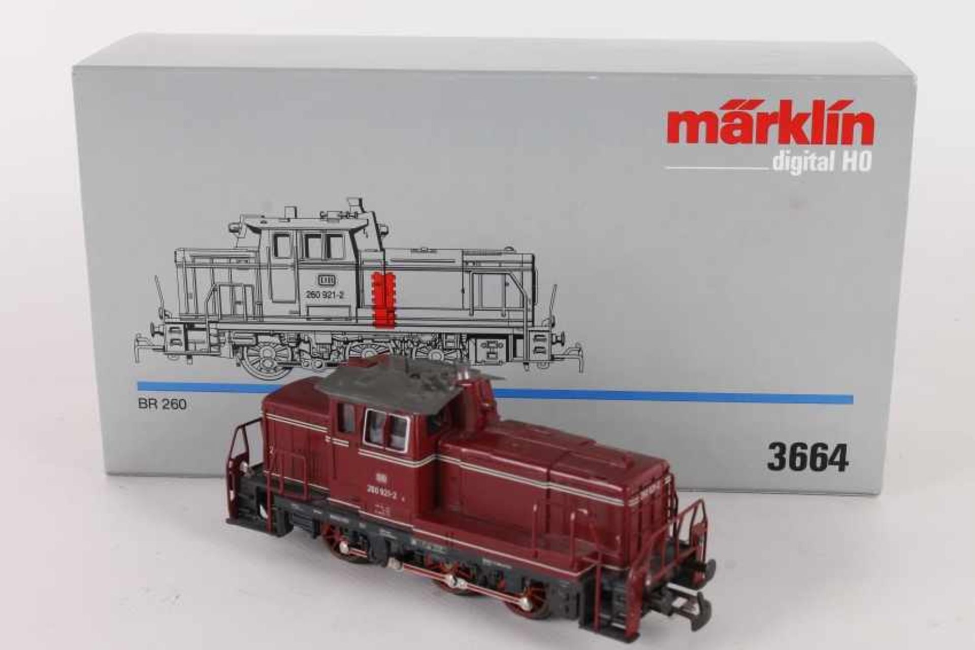 Märklin 3664, Diesellok "260 921-2" der DBMärklin 3664, Diesellok "260 921-2" der DB, sehr gut